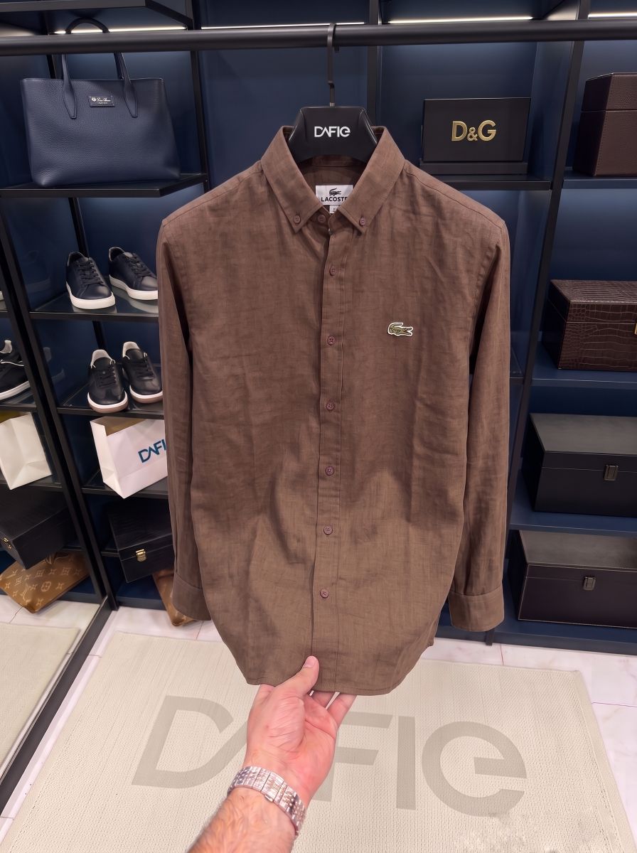 Lacoste Lacivert Gömlek — görsel 3/5