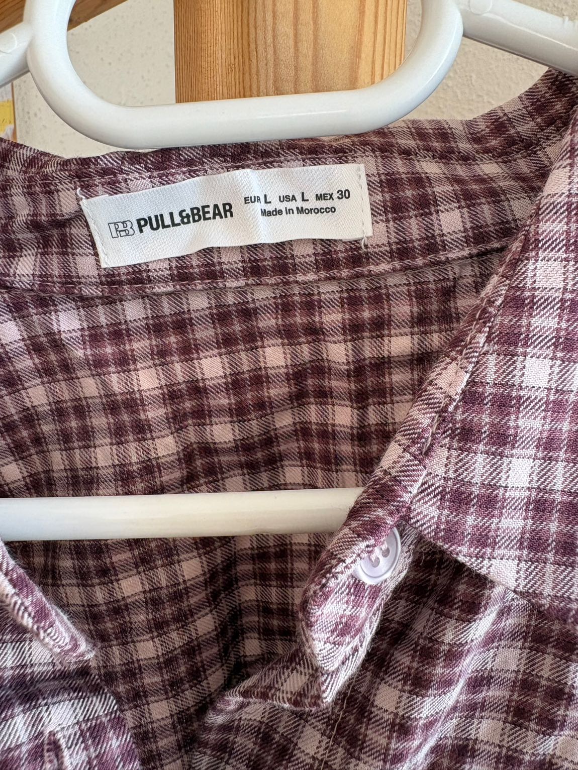 Pull bear kareli gömlek — görsel 2/3