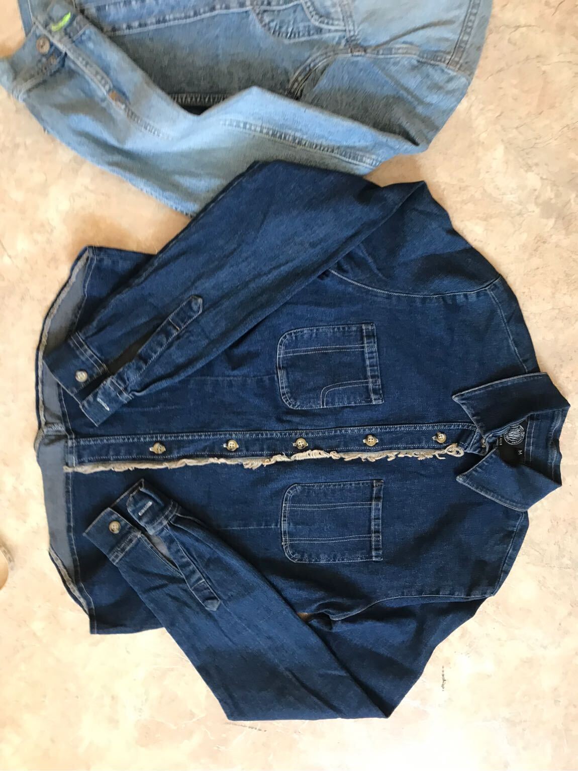 Dkny kot gömlek western — görsel 3/7
