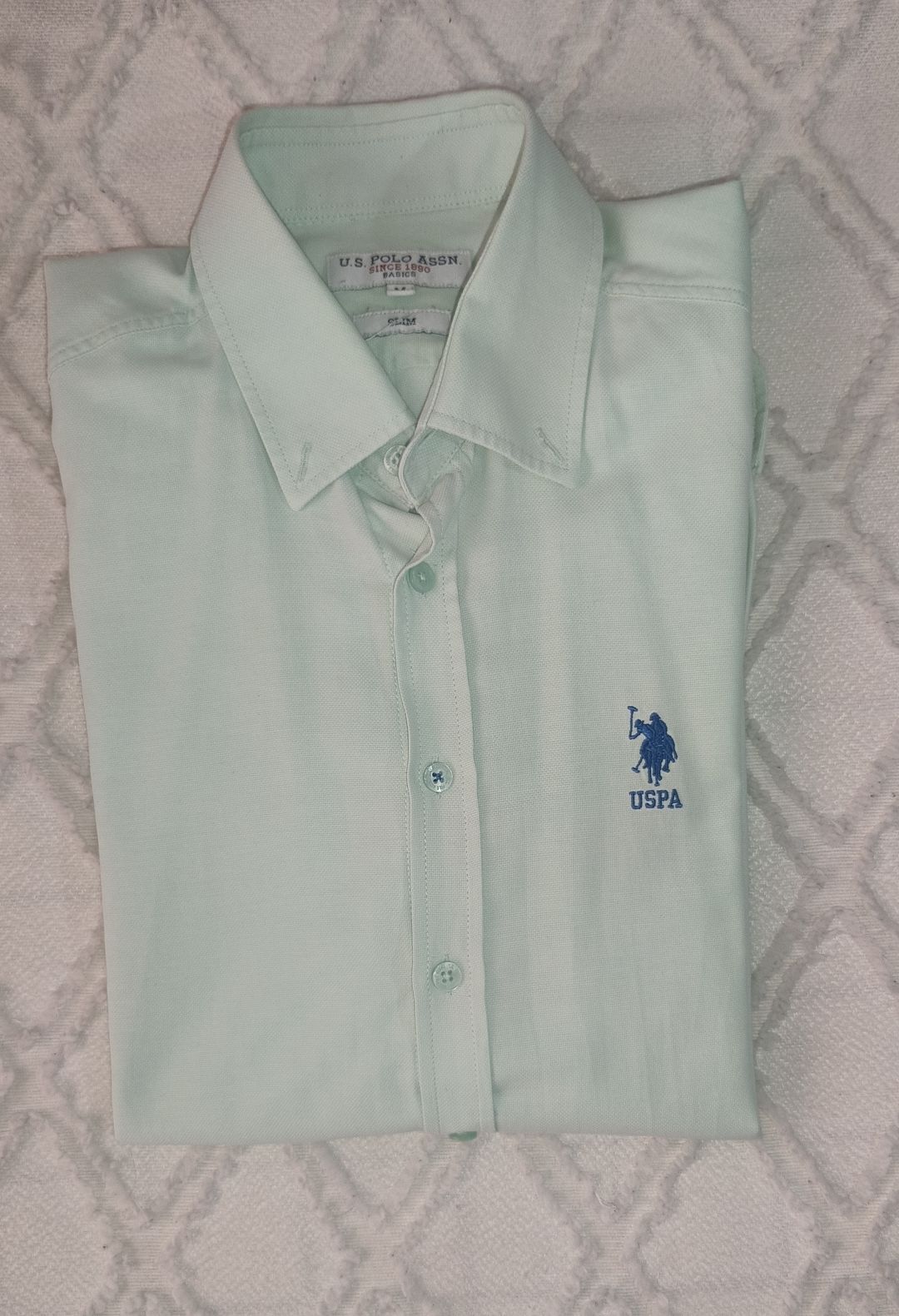 U.S. Polo Assn. Açık Yeşil Gömlek — görsel 2/2