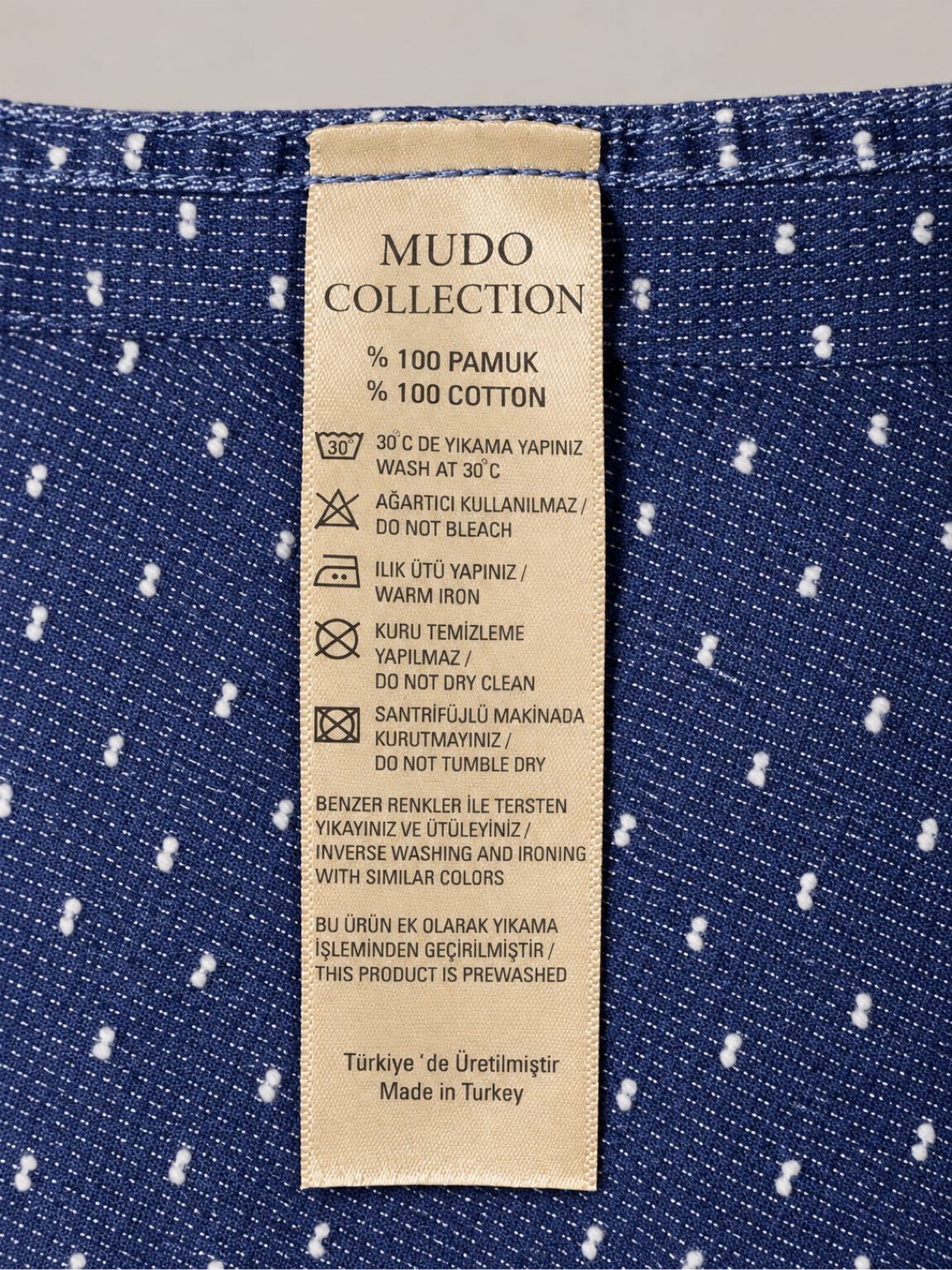 Mudo Collection Slim %100 Pamuk Gömlek — görsel 7/7
