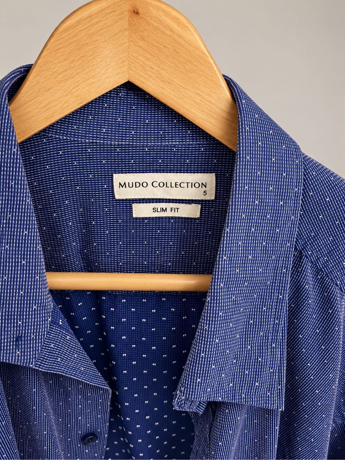Mudo Collection Slim %100 Pamuk Gömlek — görsel 6/7