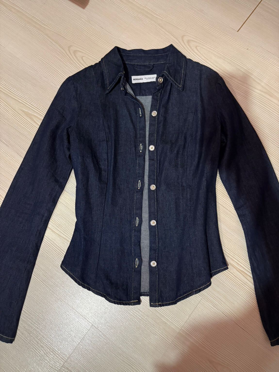 Bershka Kot Gömlek — görsel 2/3