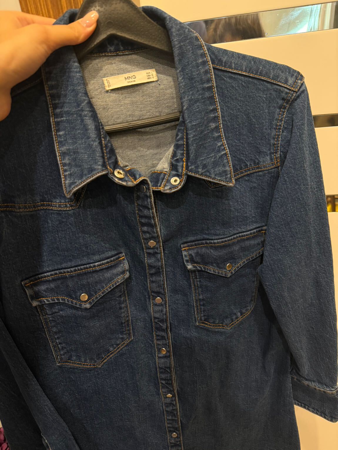 Mango Jean Elbise — görsel 4/6