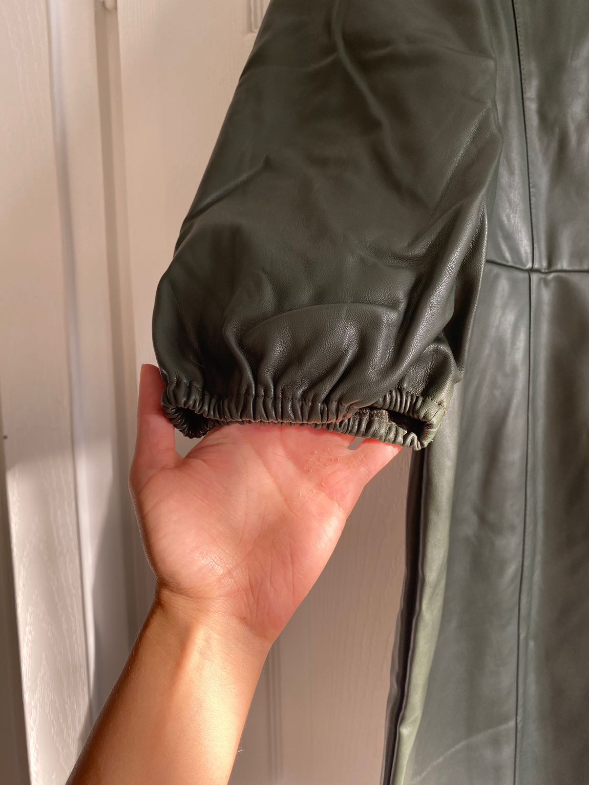 Pull &Bear haki deri Elbise — görsel 8/12
