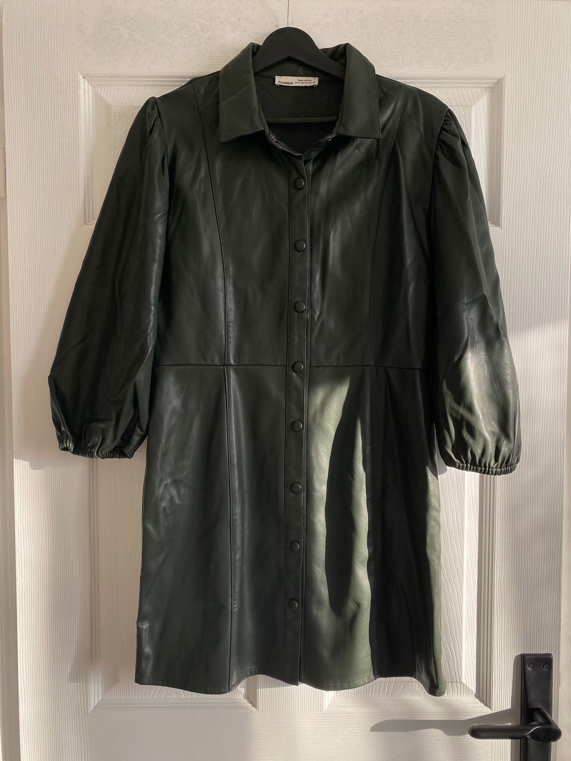 Pull &Bear haki deri Elbise — görsel 10/12