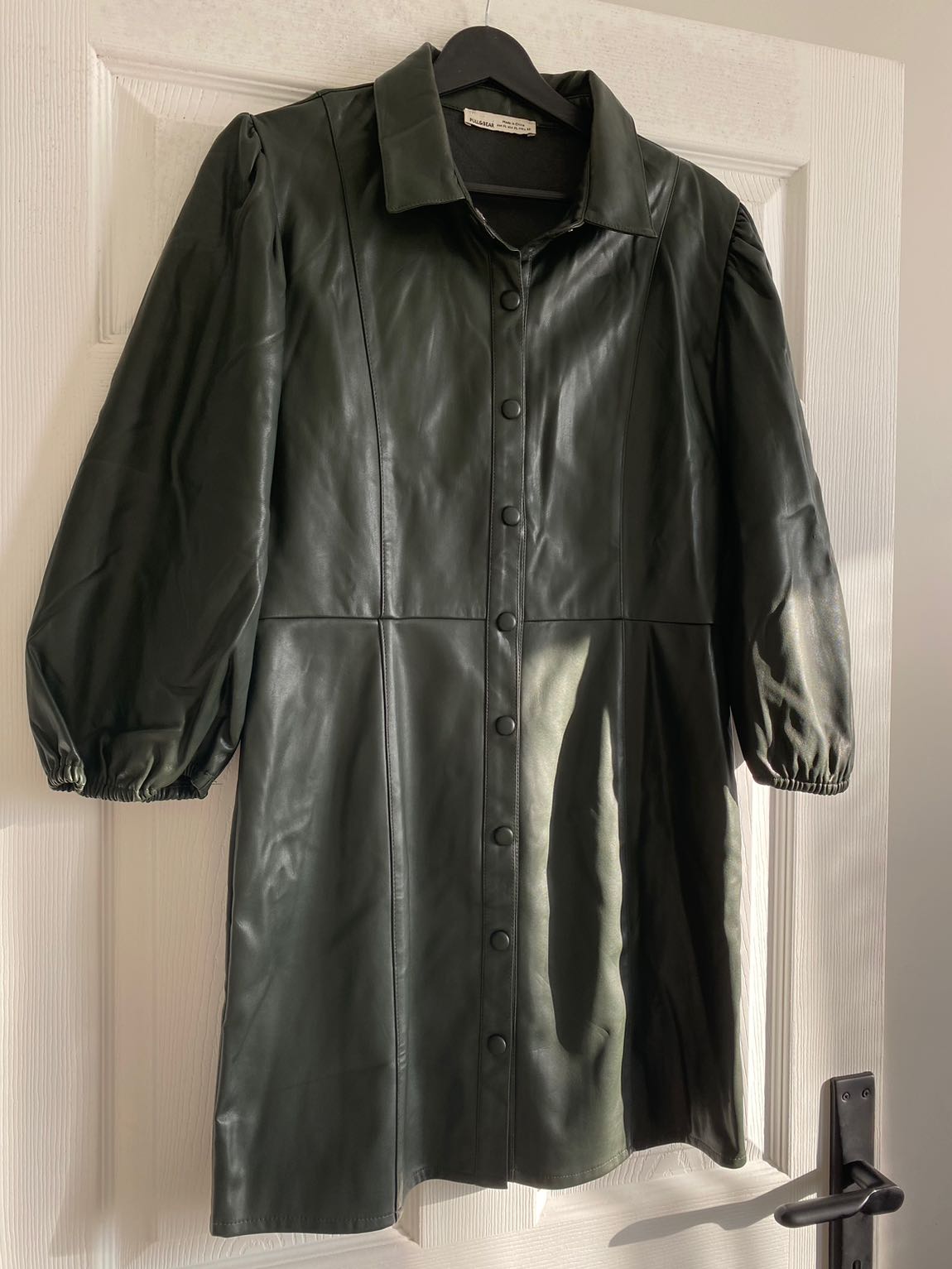 Pull &Bear haki deri Elbise — görsel 9/12