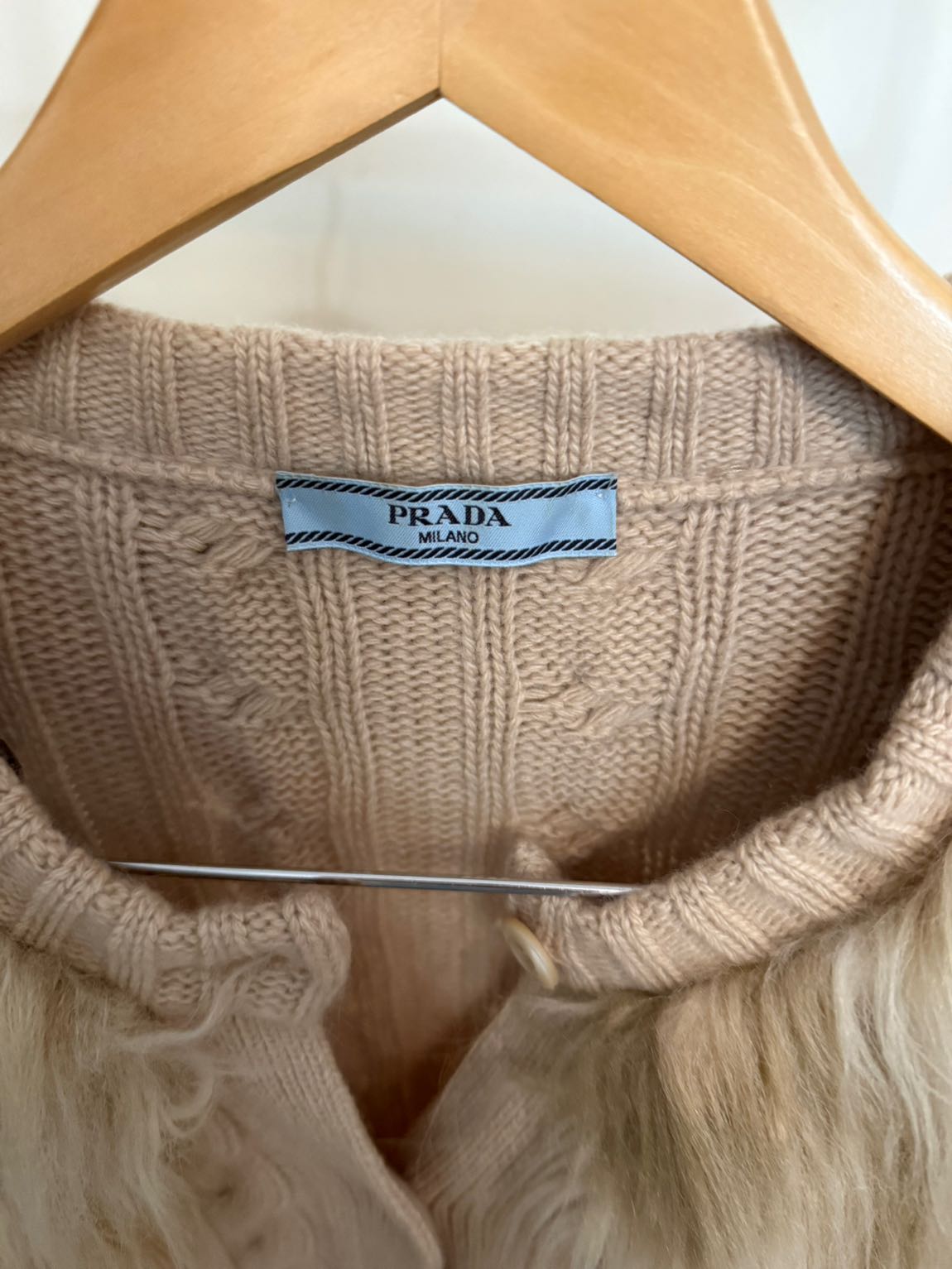 Prada, yün/kaşmir hırka💫 — görsel 2/7