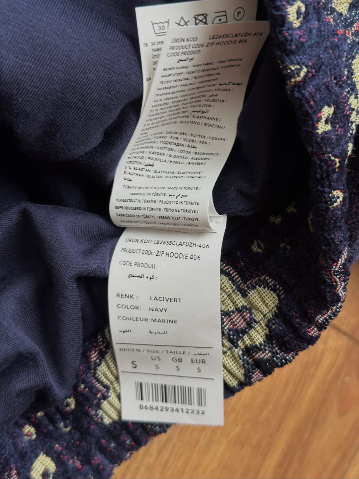 Les Benjamins Zip Hoodie — görsel 3/10