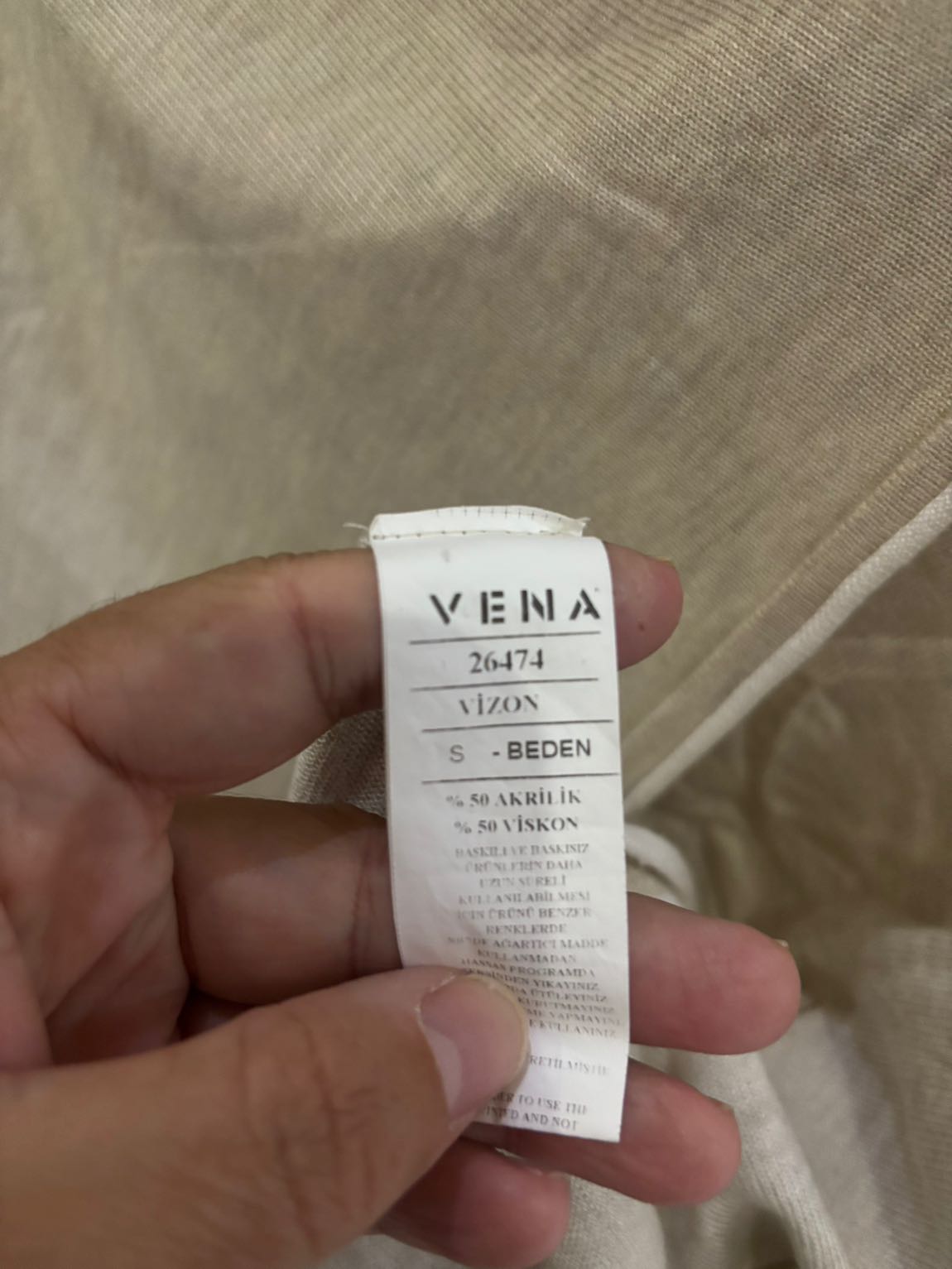 Bej hırka — görsel 8/9