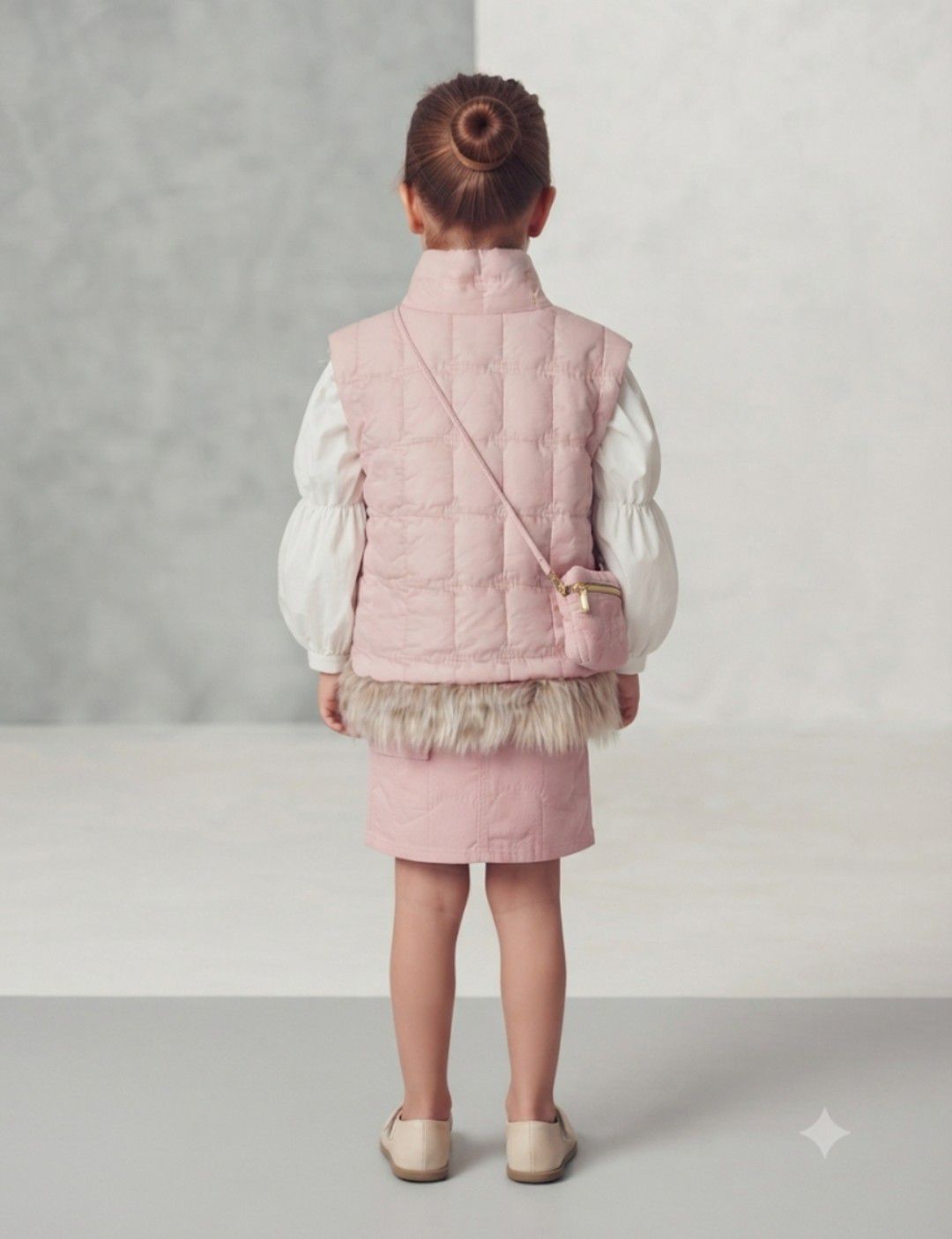 Kız Çocuk Soft Pembe 3'lü Takım — görsel 3/10