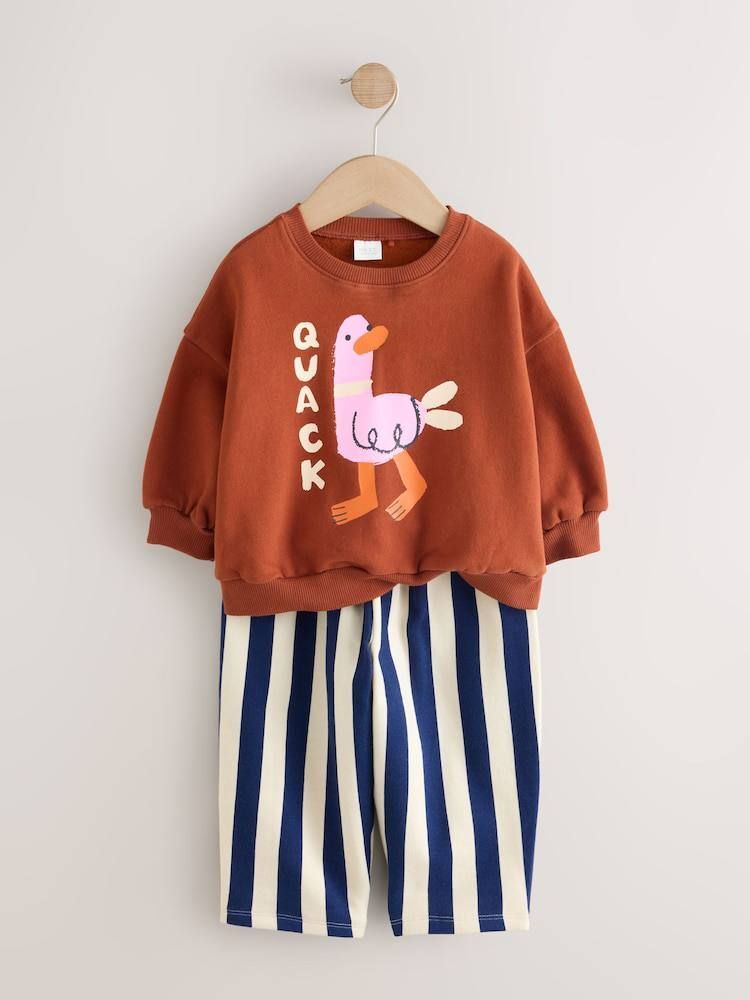 Kız Çocuk Sweatshirt ve Pantolon Takım — görsel 3/7