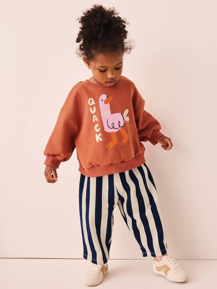 Kız Çocuk Sweatshirt ve Pantolon Takım — görsel 7/7