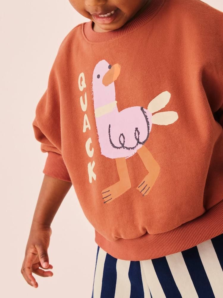 Kız Çocuk Sweatshirt ve Pantolon Takım — görsel 2/7