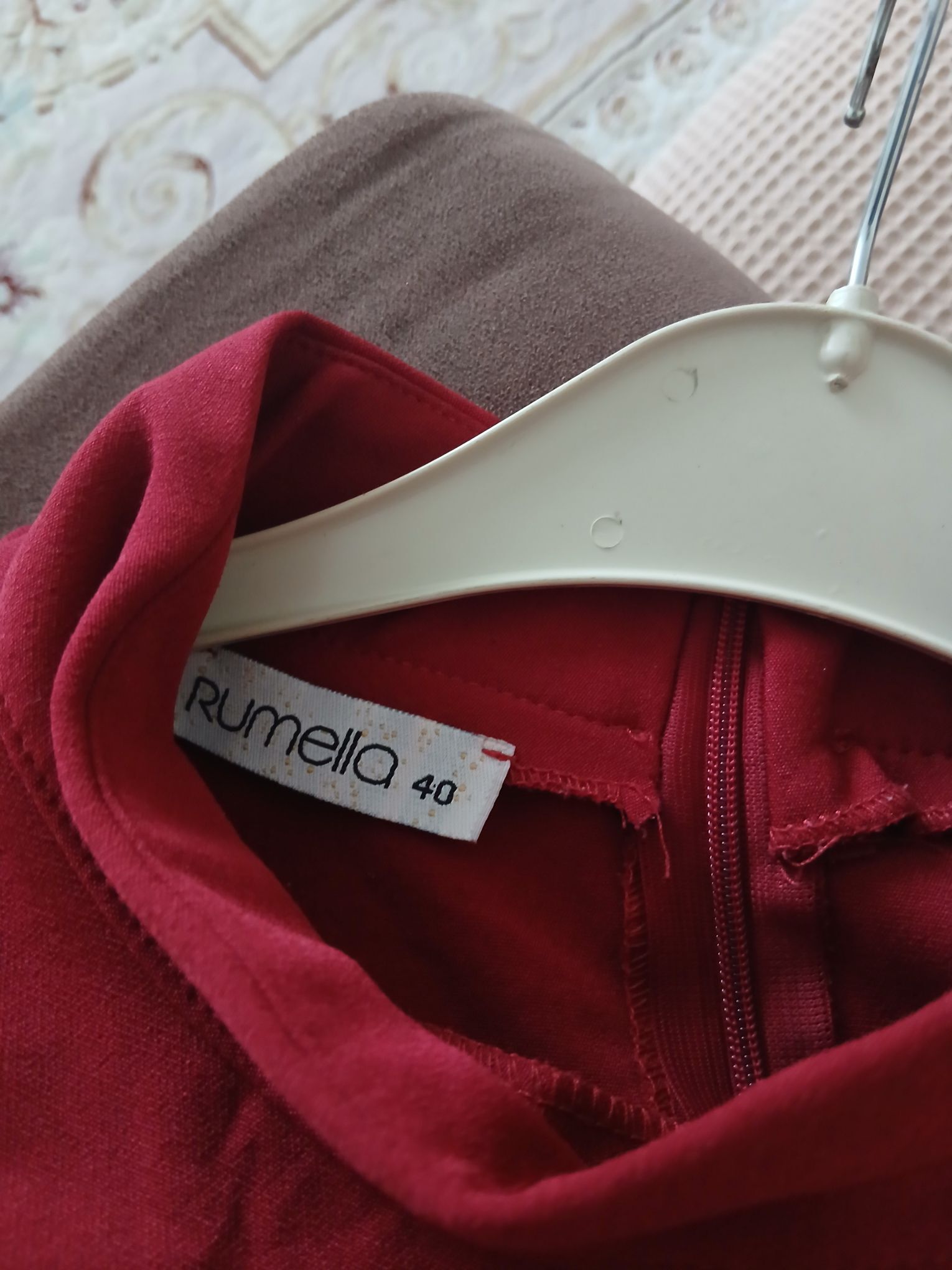 Bordo Tunik ve Pantolon Takımı — görsel 6/7
