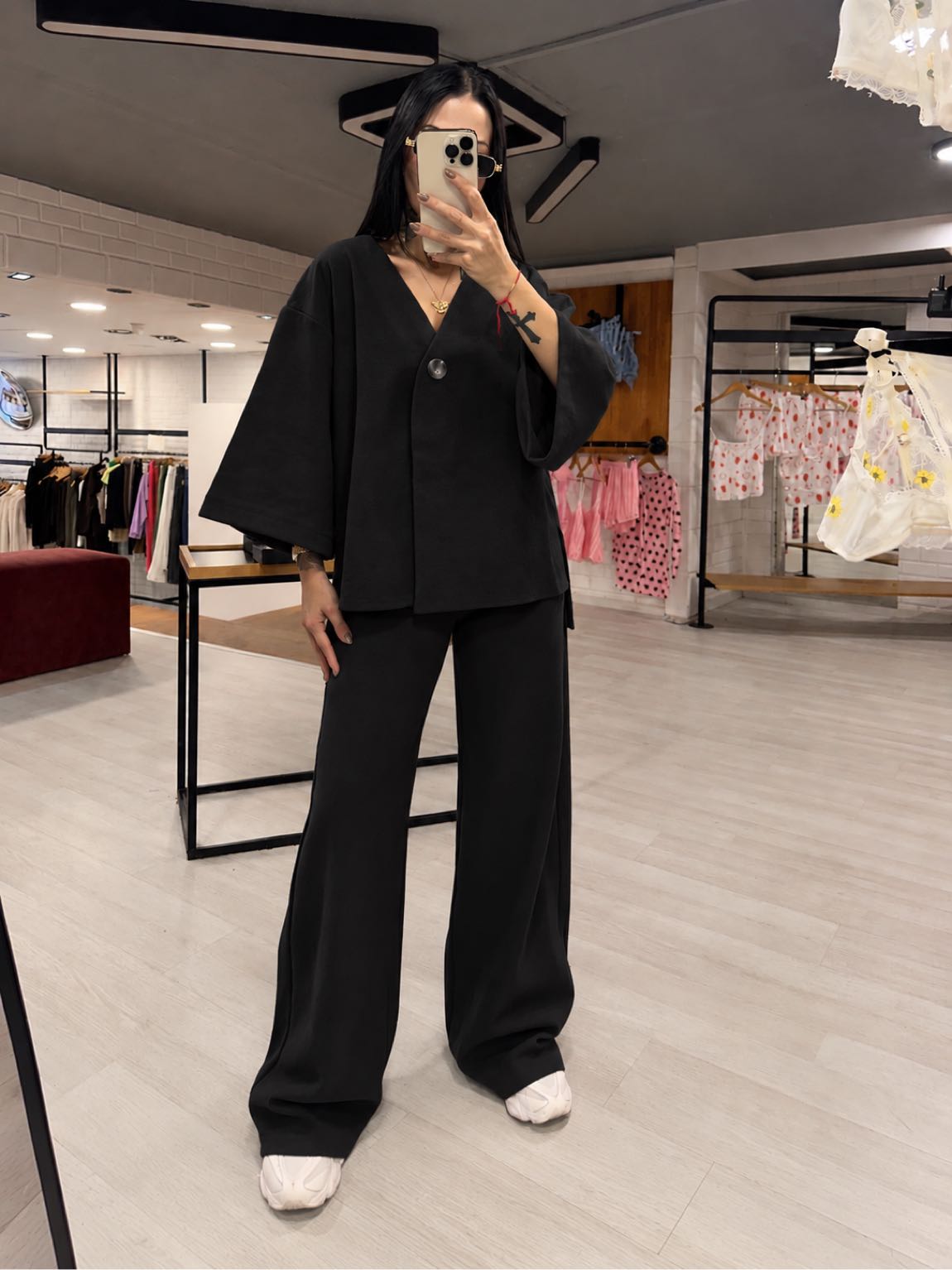 Zara Siyah İki Parça Takım — görsel 3/5