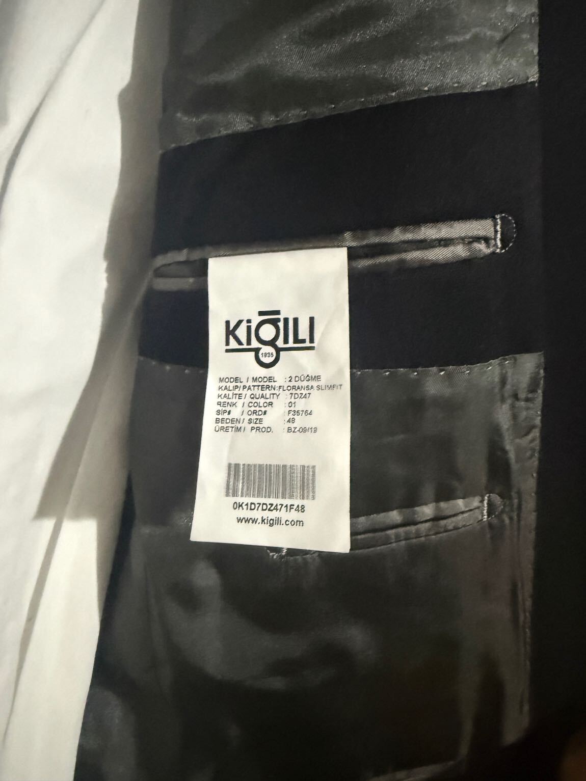 Kiğılı Siyah Üçlü Takım — görsel 2/9