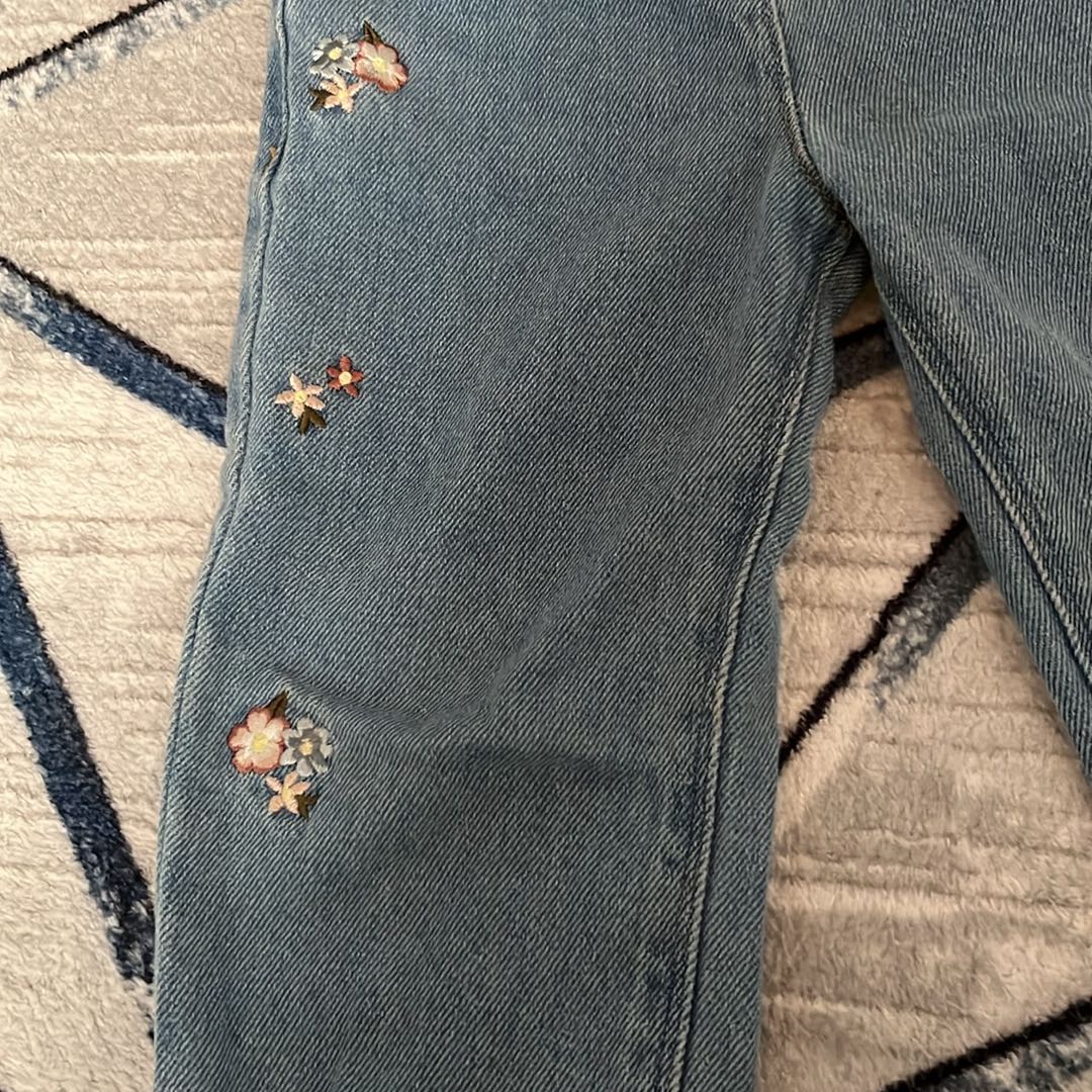 Çiçekli Kot Pantolon — görsel 2/2