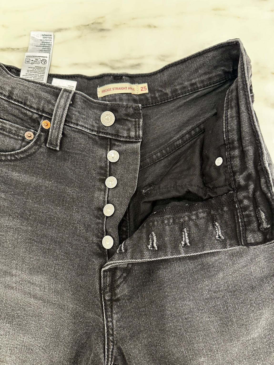 Levis ribcage ankle jean — görsel 3/9