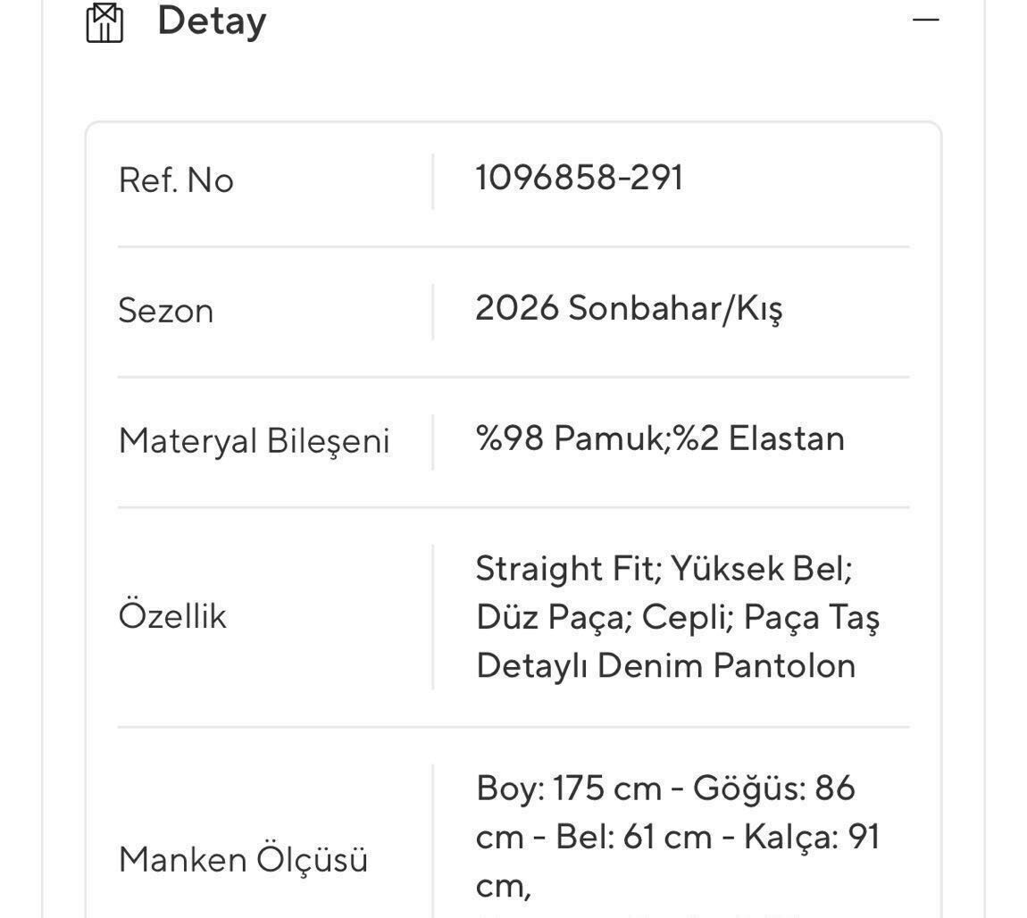 Network Koyu Mavi Kot Pantolon — görsel 5/6