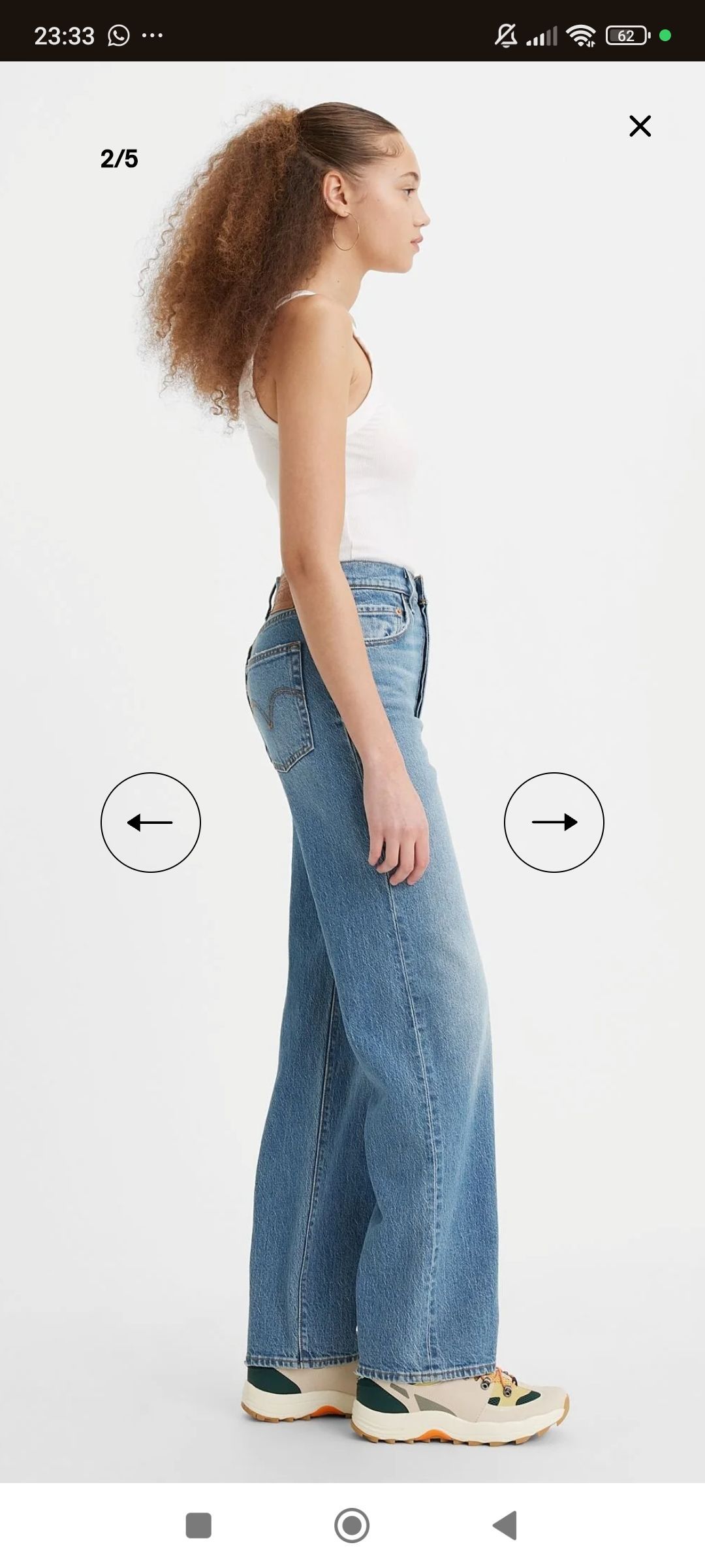 Levi's Ribcage Full length — görsel 2/3