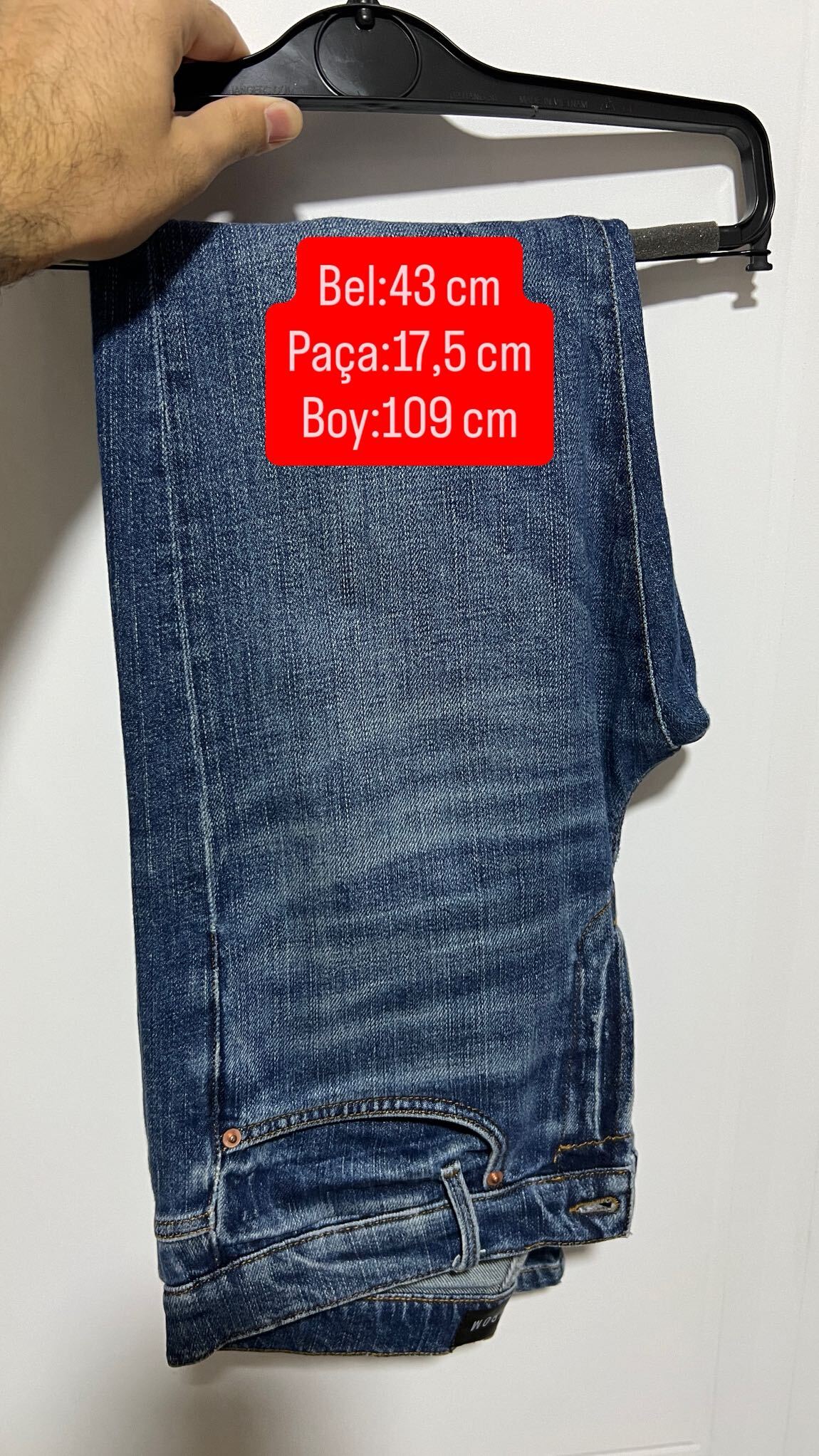 7 Adet Erkek Jean Pantolon — görsel 3/8