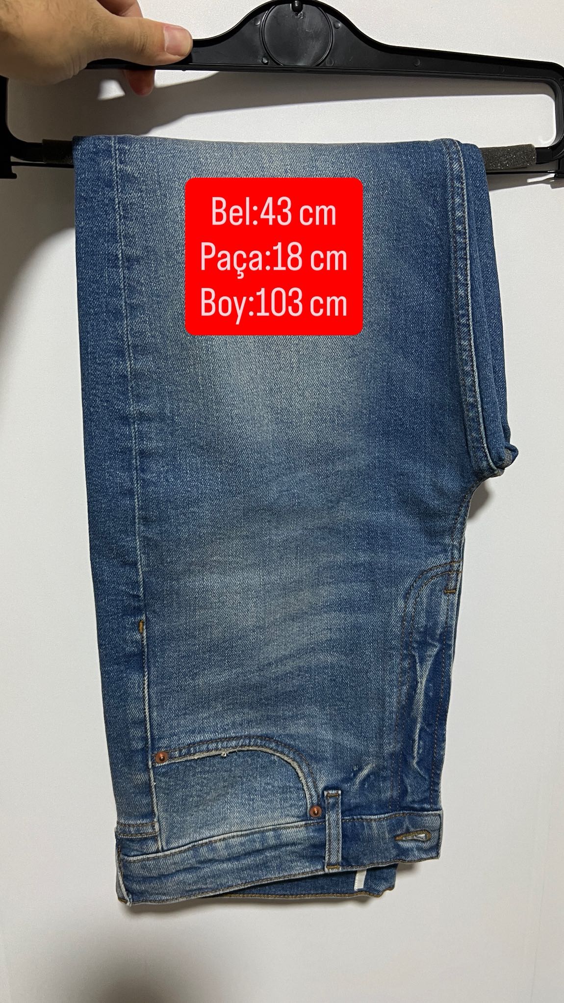 7 Adet Erkek Jean Pantolon — görsel 2/8
