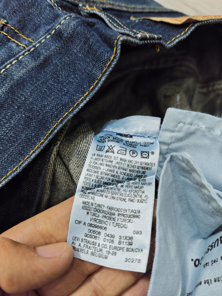 ORJ Levi's 506 Standart Vintage Bootcut — görsel 11/11