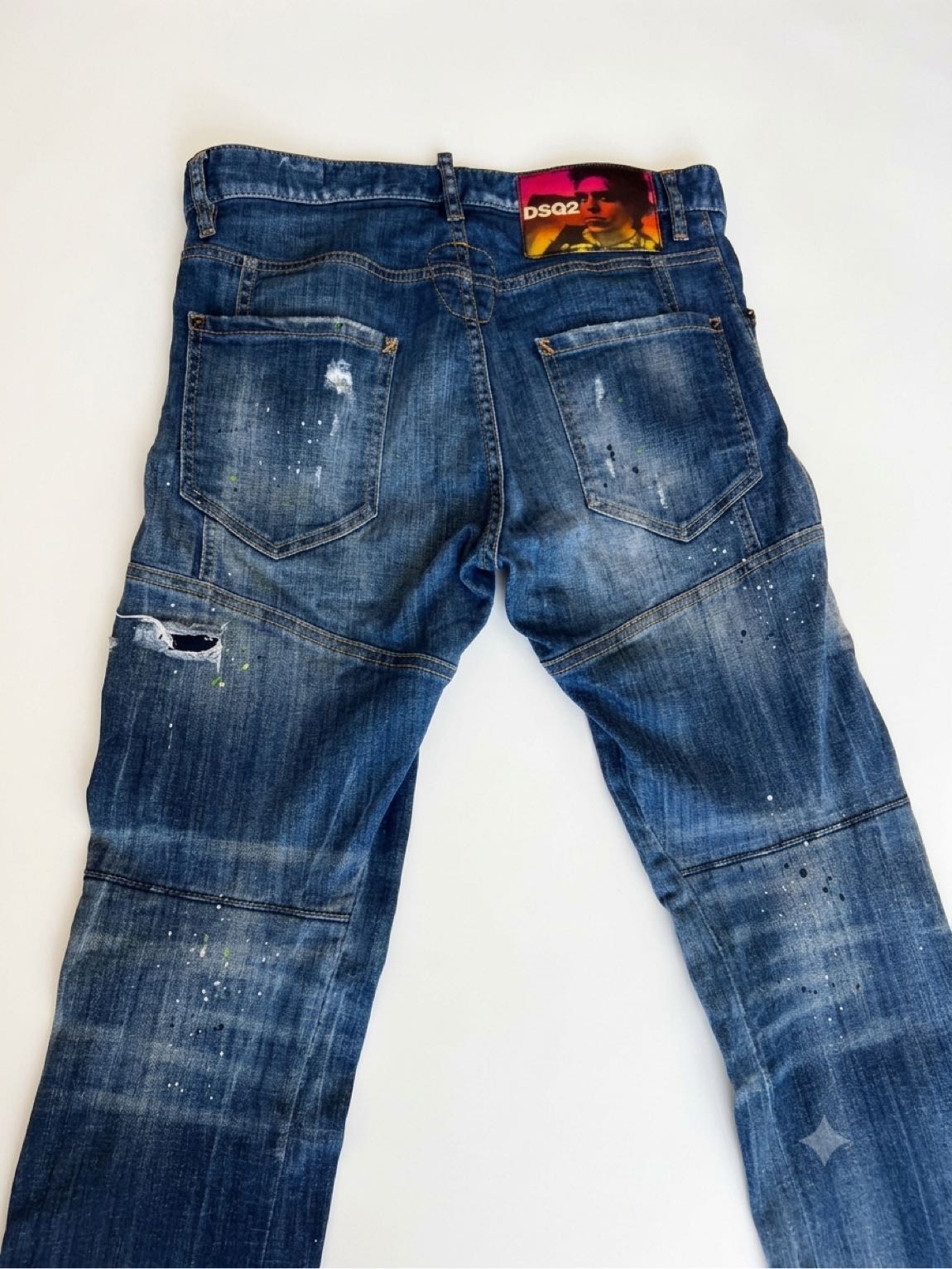 Dsquared2 Tiddy Biker Jean Beymenden — görsel 2/8