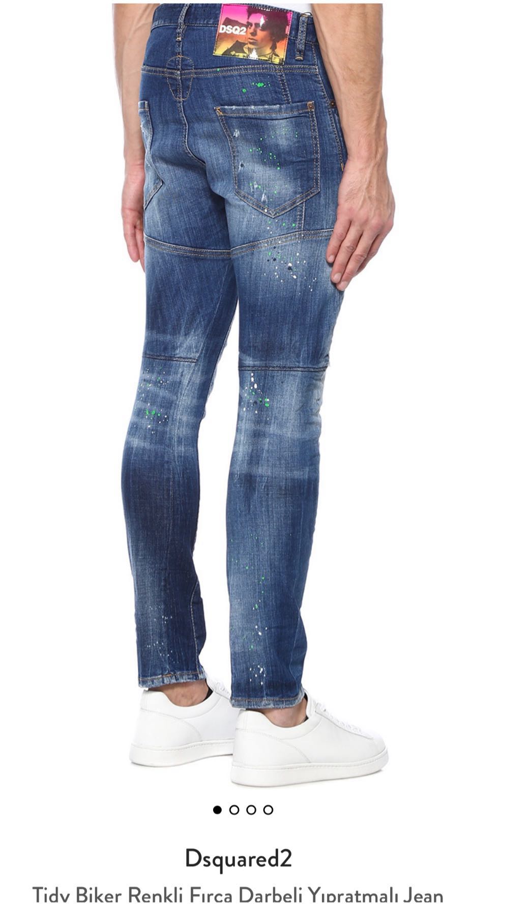 Dsquared2 Tiddy Biker Jean Beymenden — görsel 6/8