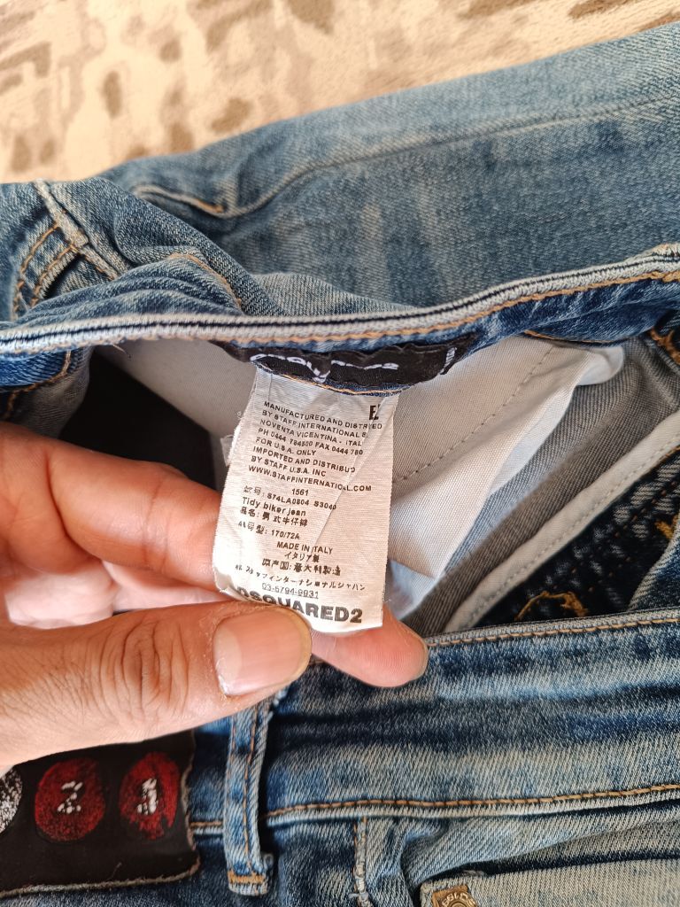 Dsquared2 Tidy Biker Jean Pantolon — görsel 5/5