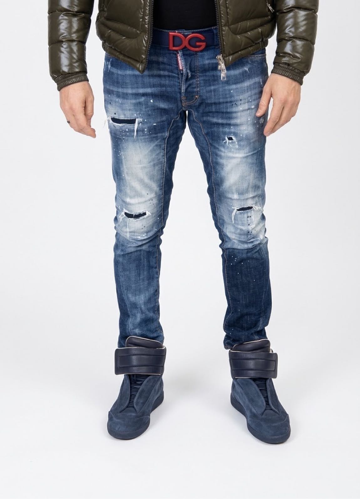 Dsquared2 Tiddy Biker Jean Beymenden — görsel 3/8