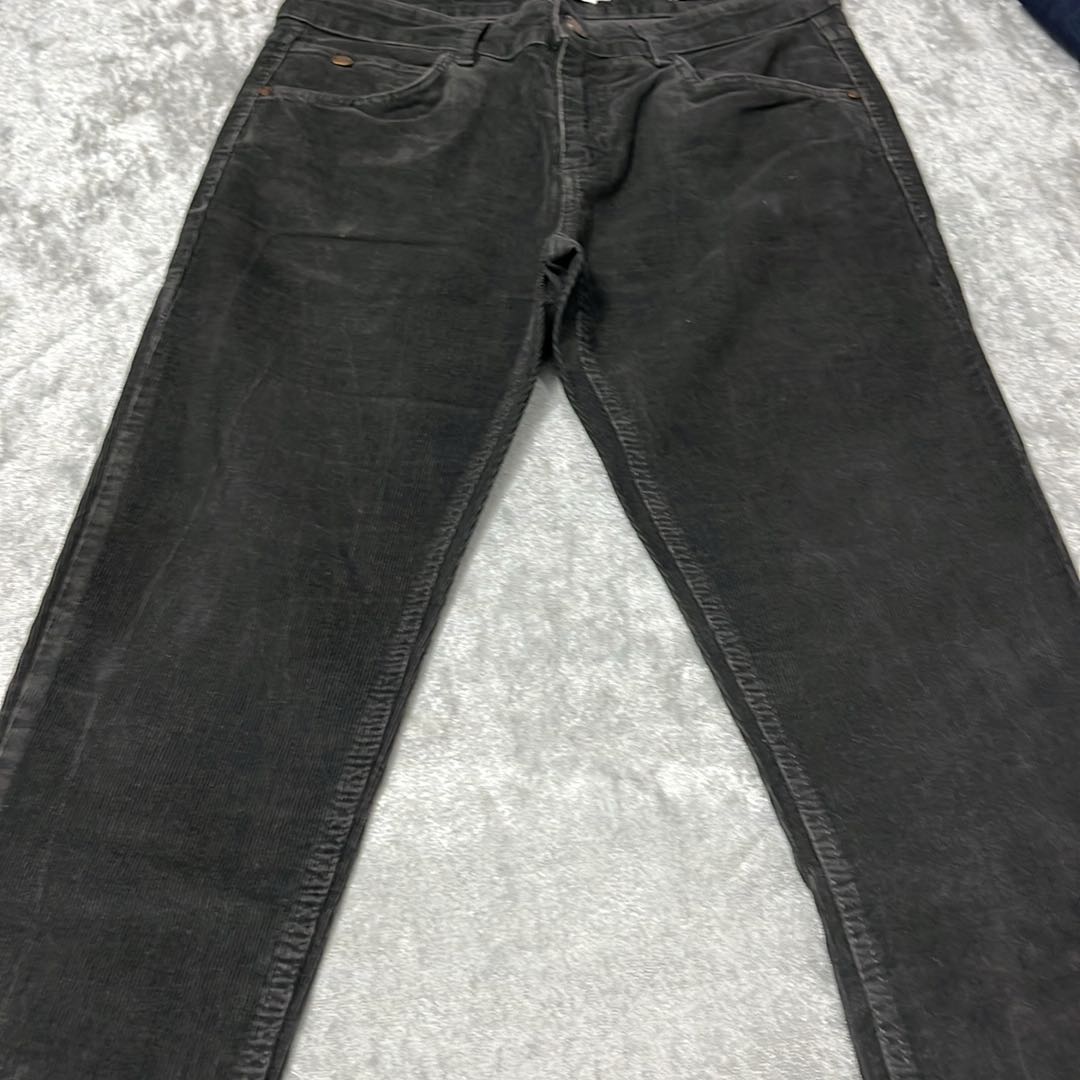 US Polo Assn Gri Kadife Pantolon — görsel 2/5