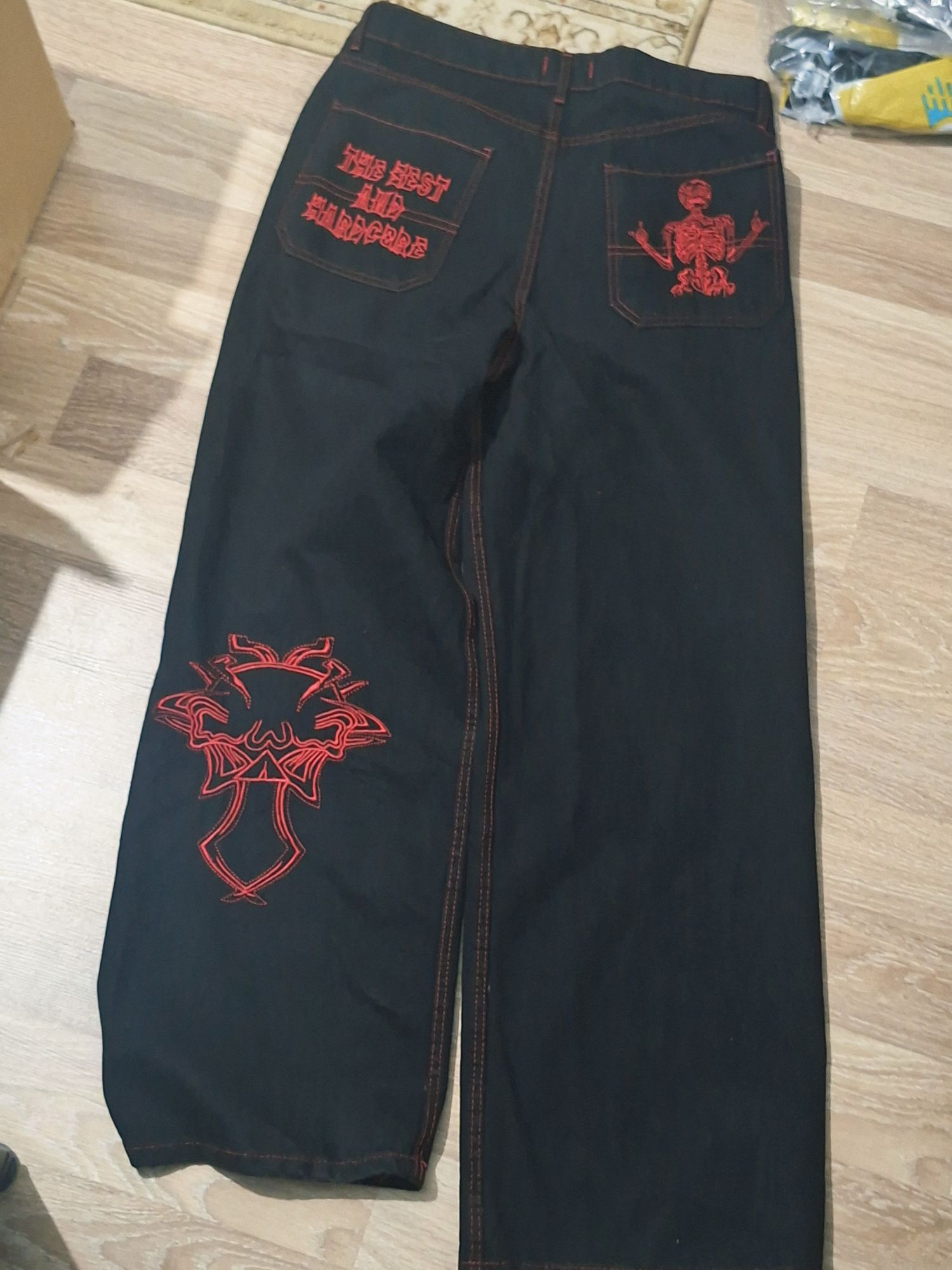 Nakışlı Karakedi Pantolon — görsel 5/6