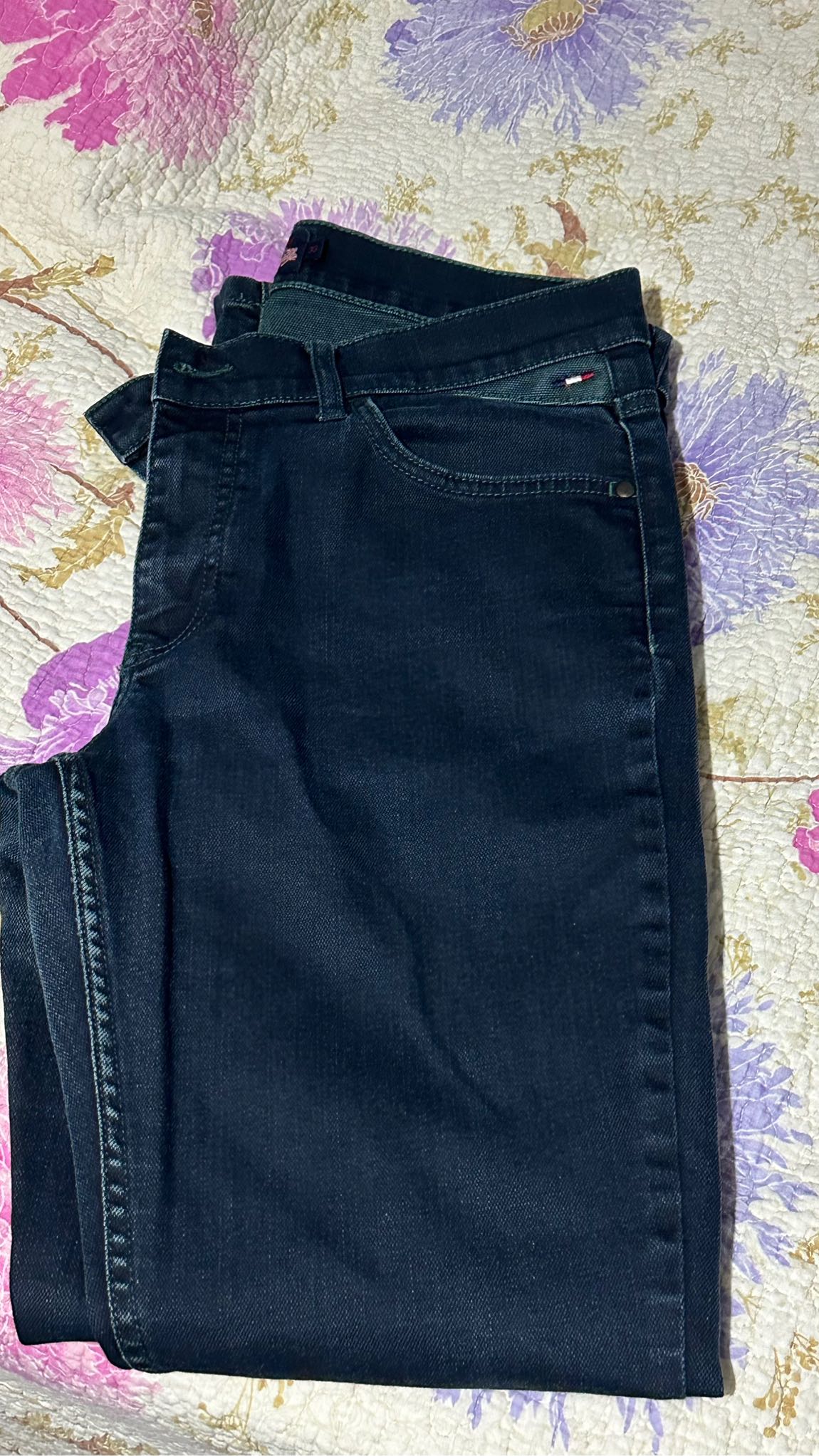 US Polo Lacivert Yeşil Kot Pantolon — görsel 3/4
