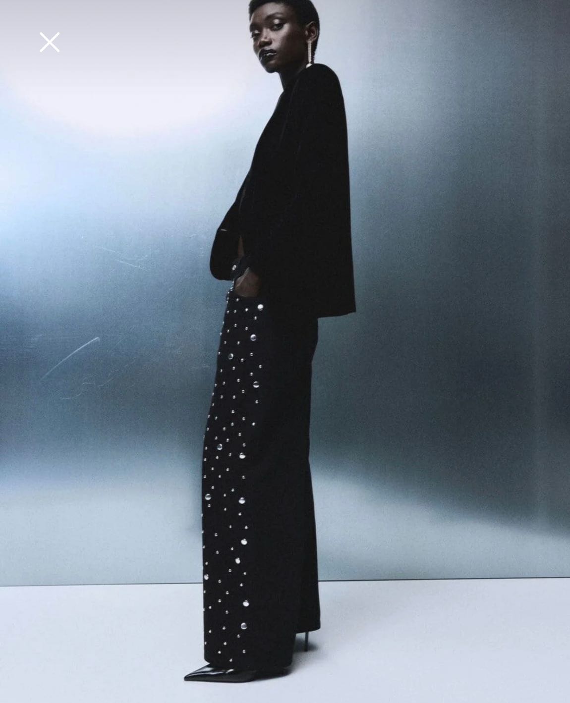 Mango zımbalı jean — görsel 3/4