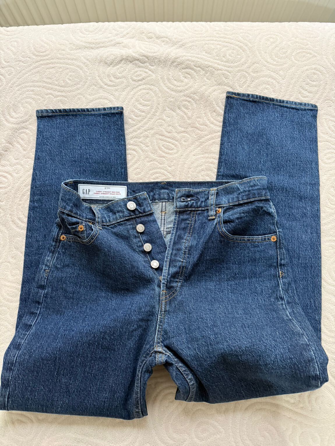 GAP straight mavi jean — görsel 3/4