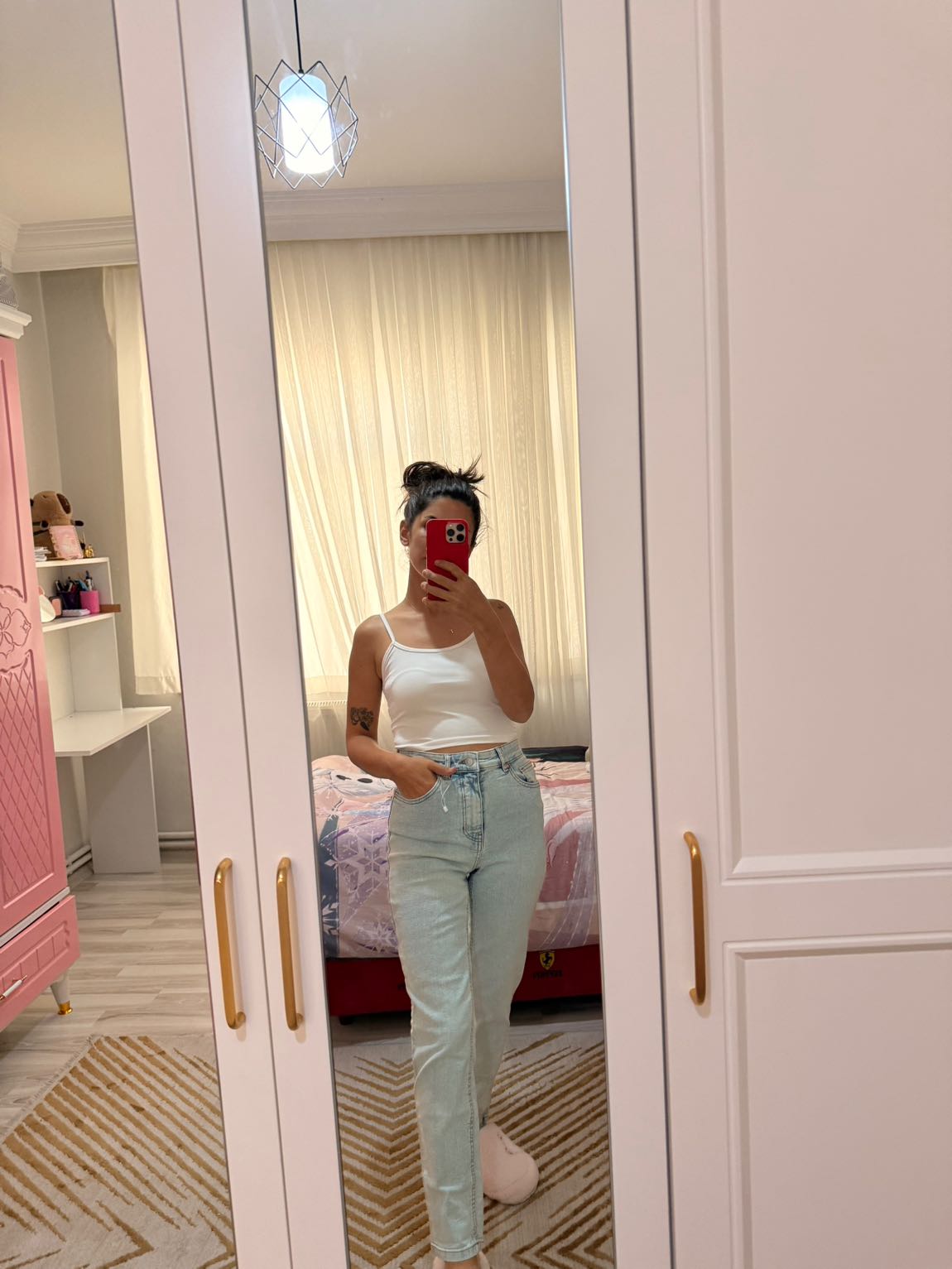Yüksek Bel Mom Jeans — görsel 3/3