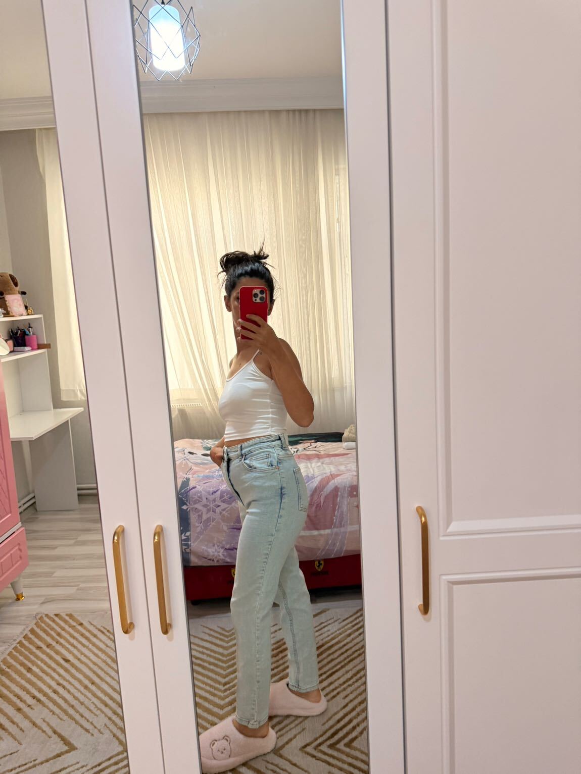 Yüksek Bel Mom Jeans — görsel 2/3