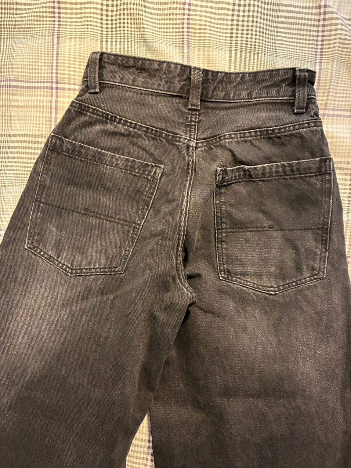Bershka Siyah Jean Pantolon — görsel 4/4