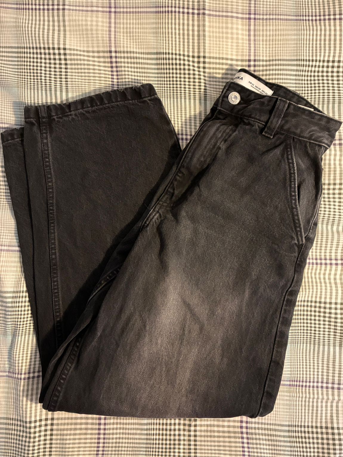 Bershka Siyah Jean Pantolon — görsel 3/4