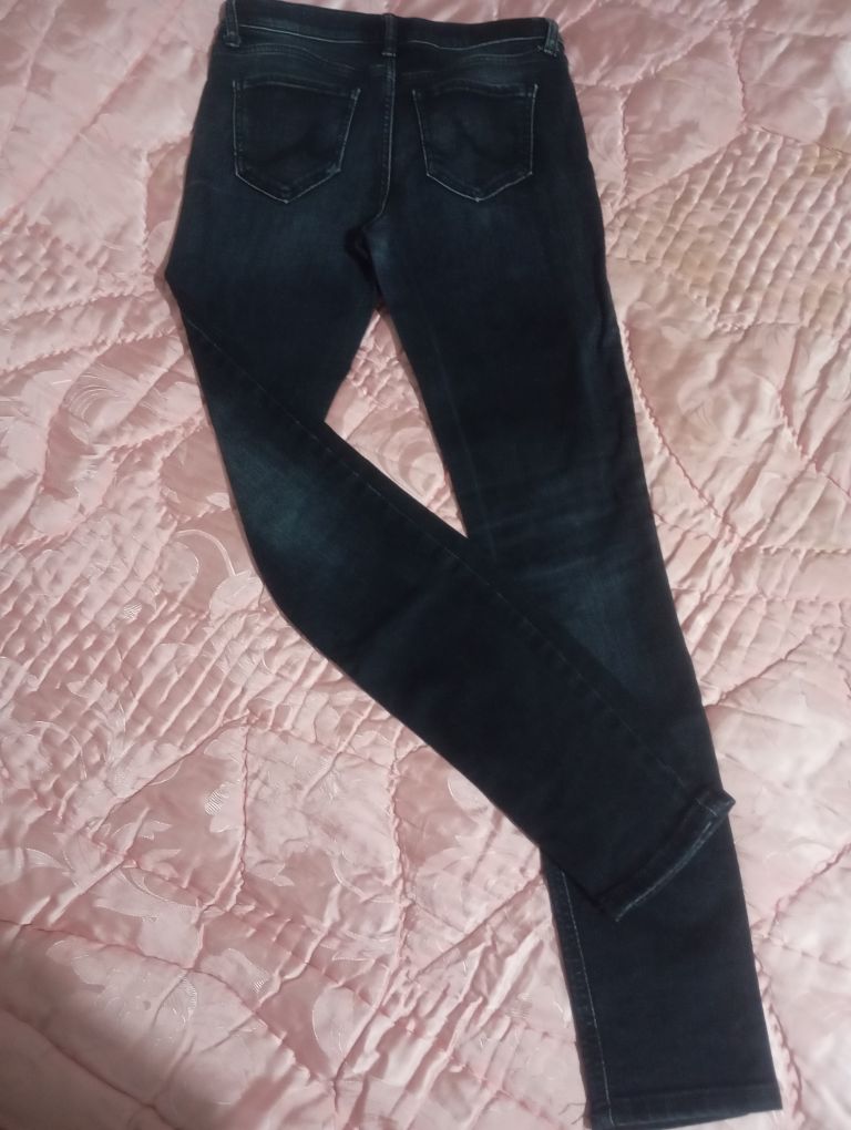 Dar Paça Siyah Jean Pantolon — görsel 6/13