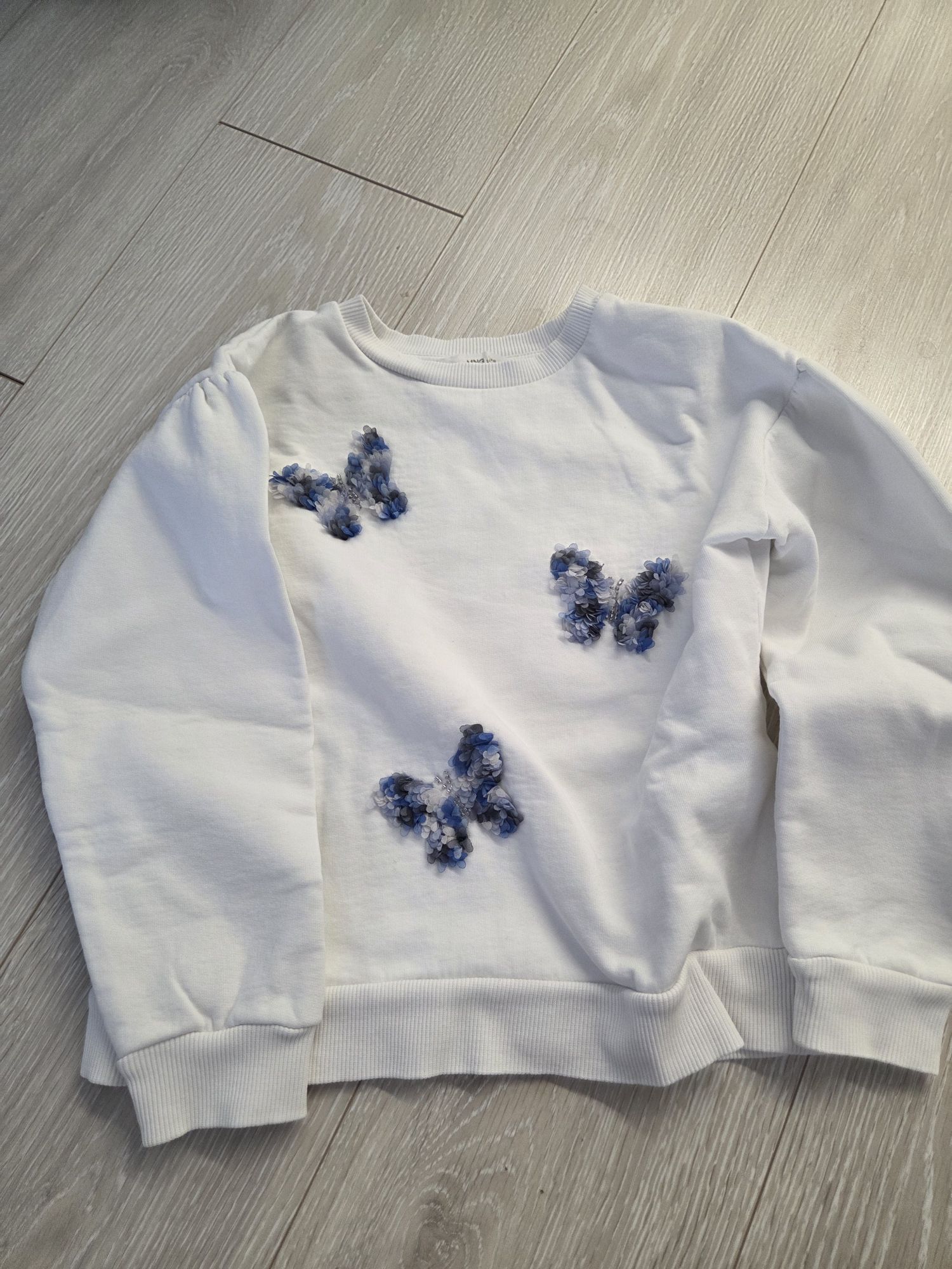 Mango Beyaz Süslemeli Sweatshirt — görsel 6/6