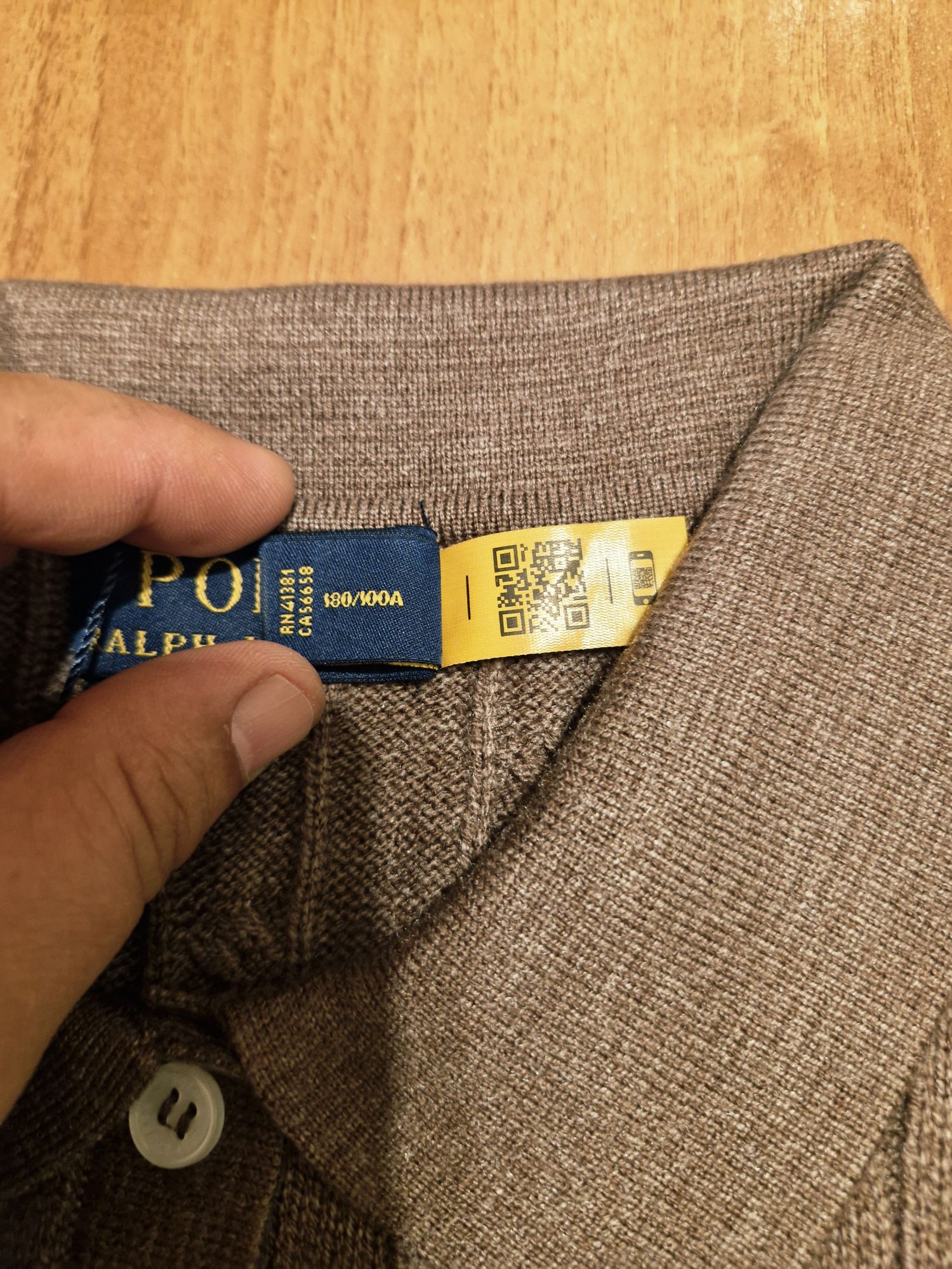 Polo Ralph Lauren Brown Örgü Triko (S) — görsel 6/7
