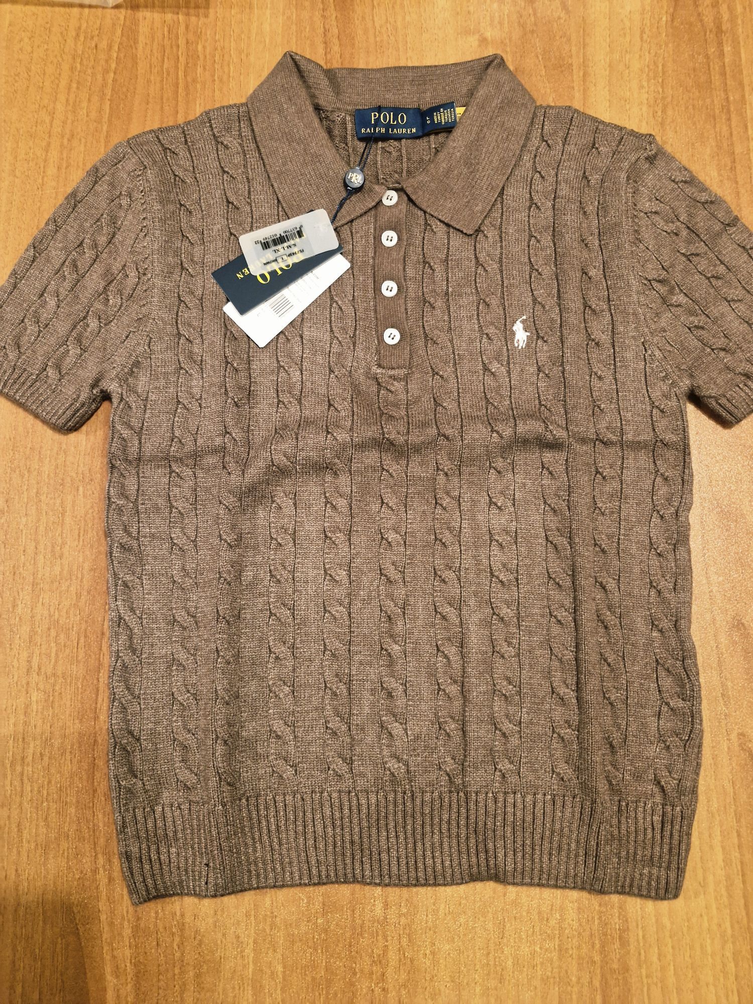 Polo Ralph Lauren Brown Örgü Triko (S) — görsel 2/7