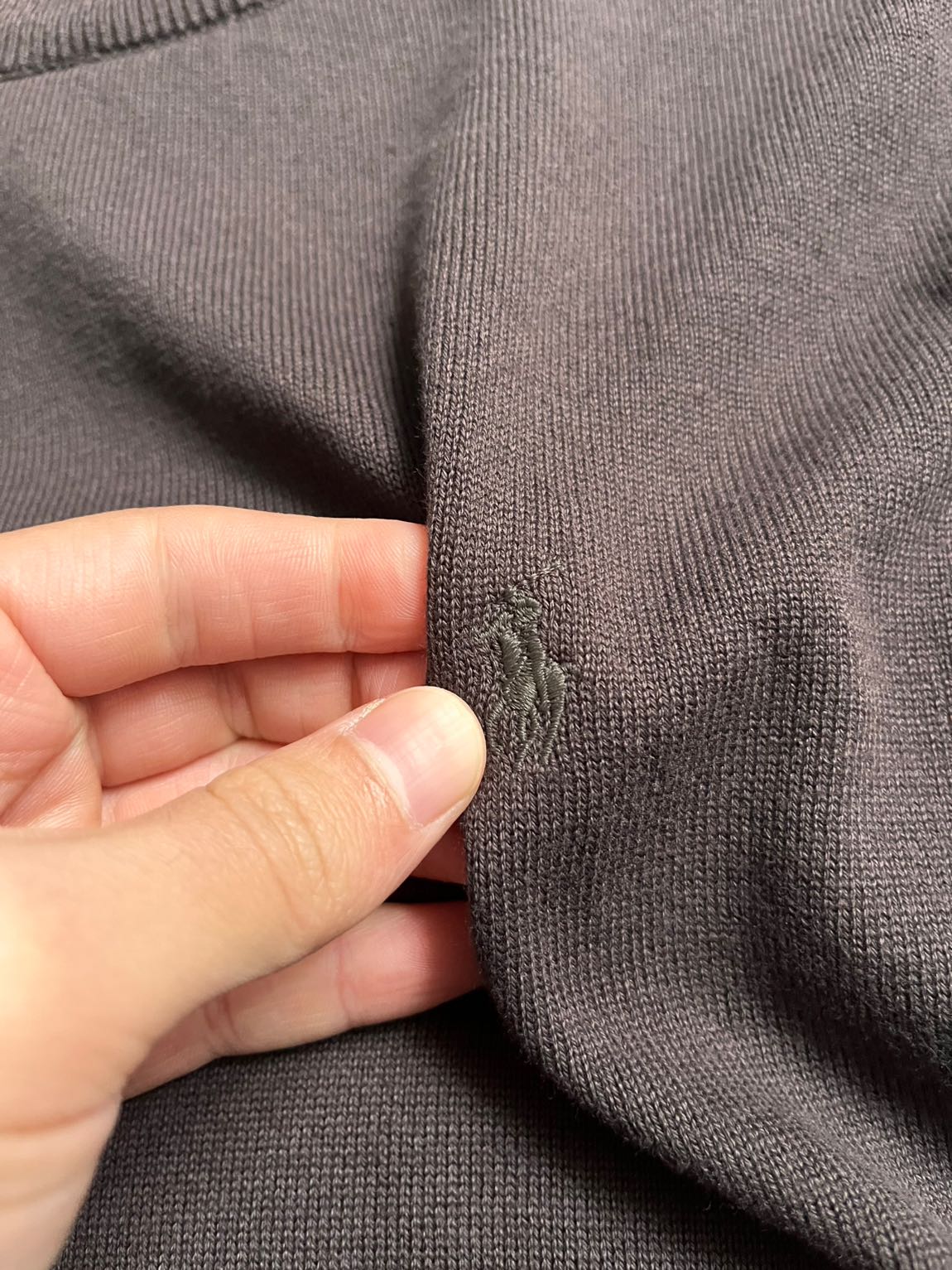 Polo Ralph Lauren Kahverengi triko Kazak — görsel 2/6