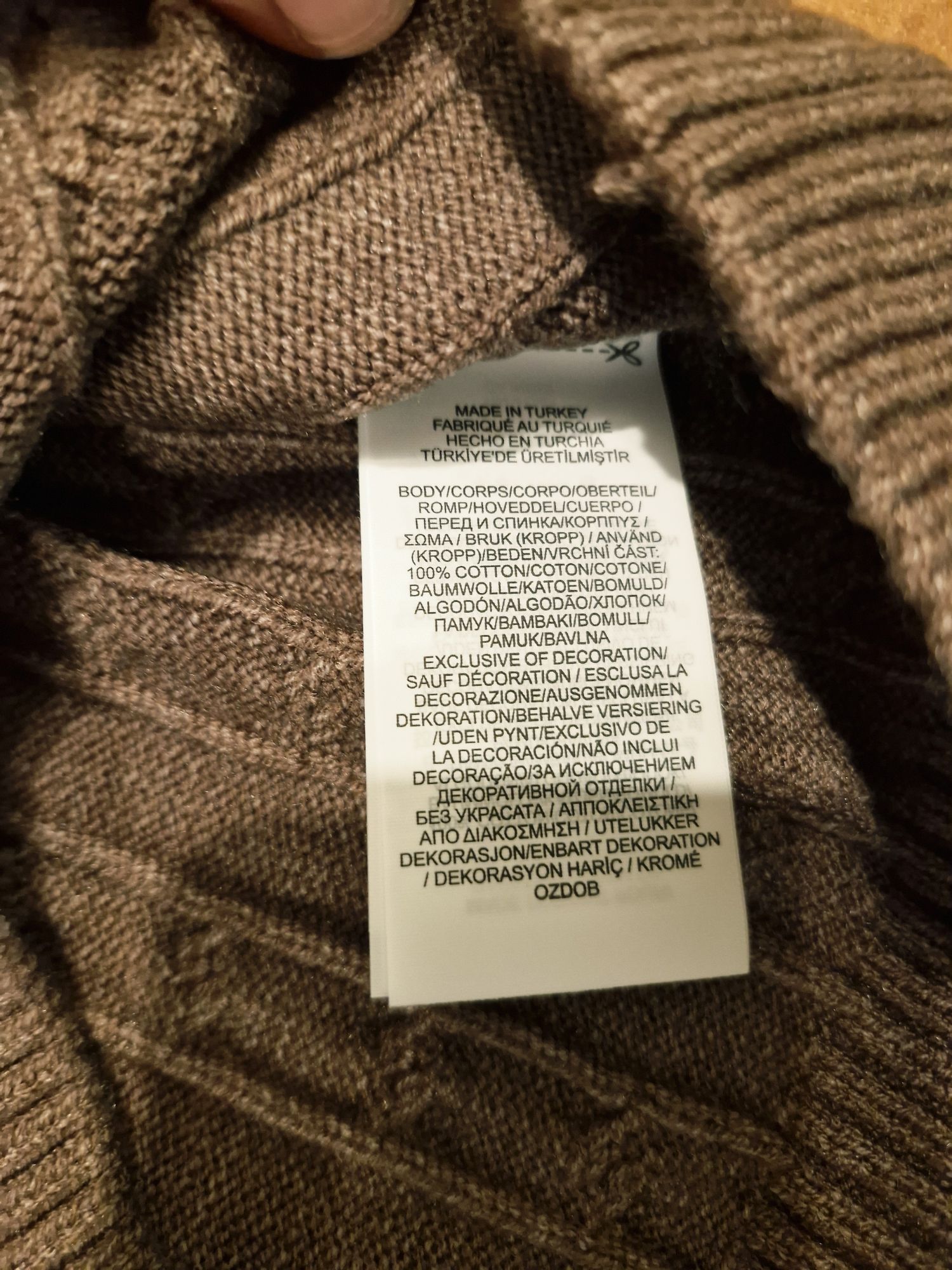 Polo Ralph Lauren Brown Örgü Triko (S) — görsel 7/7