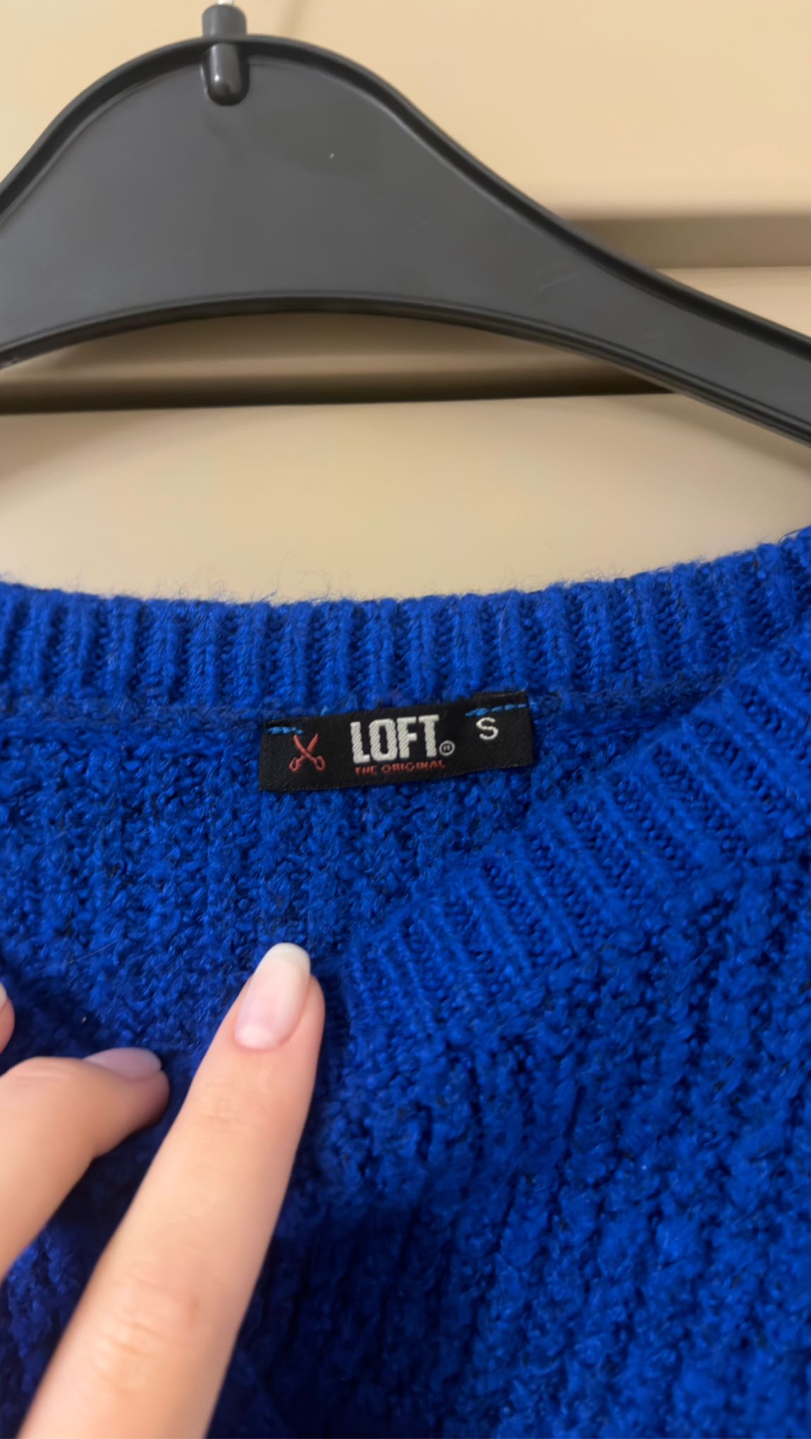 Loft Örgü Desenli Kazak — görsel 3/7