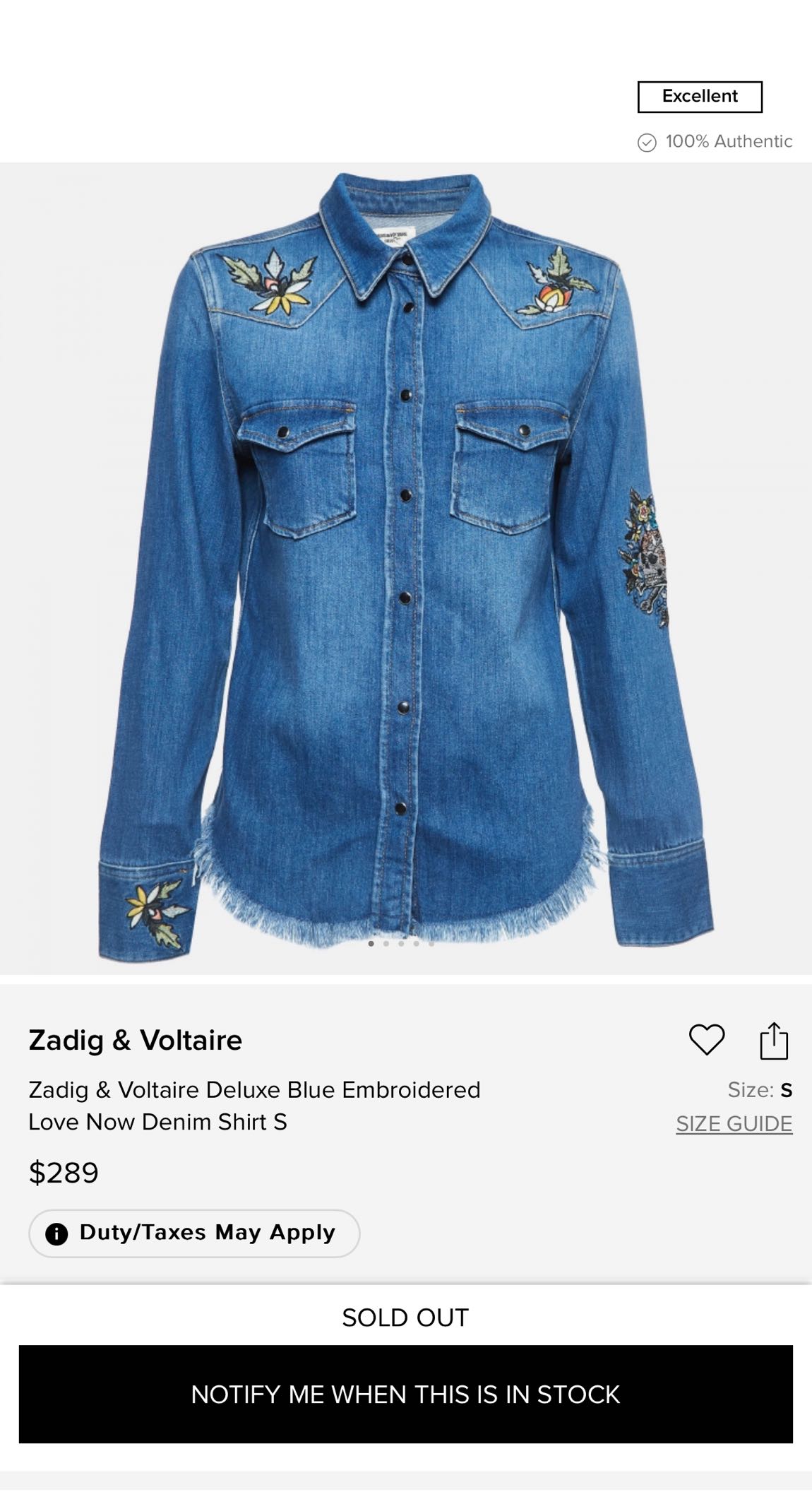 Zadig&Voltaire Deluxe — görsel 12/12