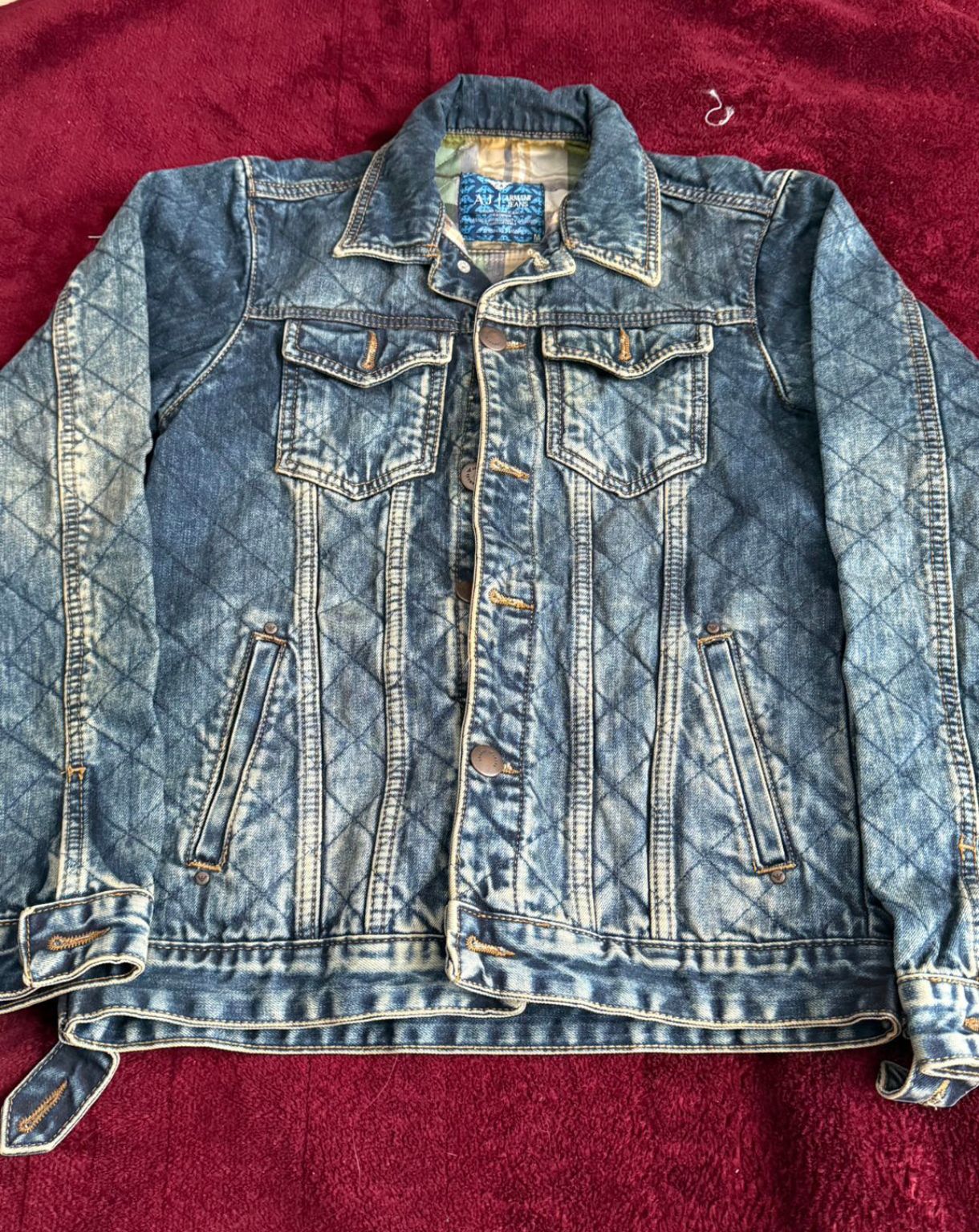 armani jeans jacket y2k vintage — görsel 4/5